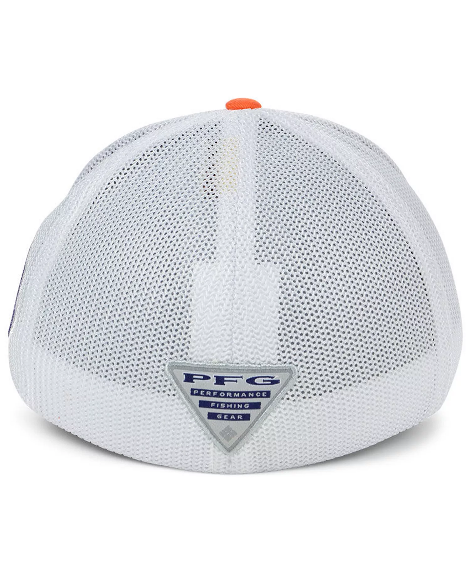 Clemson Tigers PFG Stretch Fitted Cap - Orange/White - L/XL