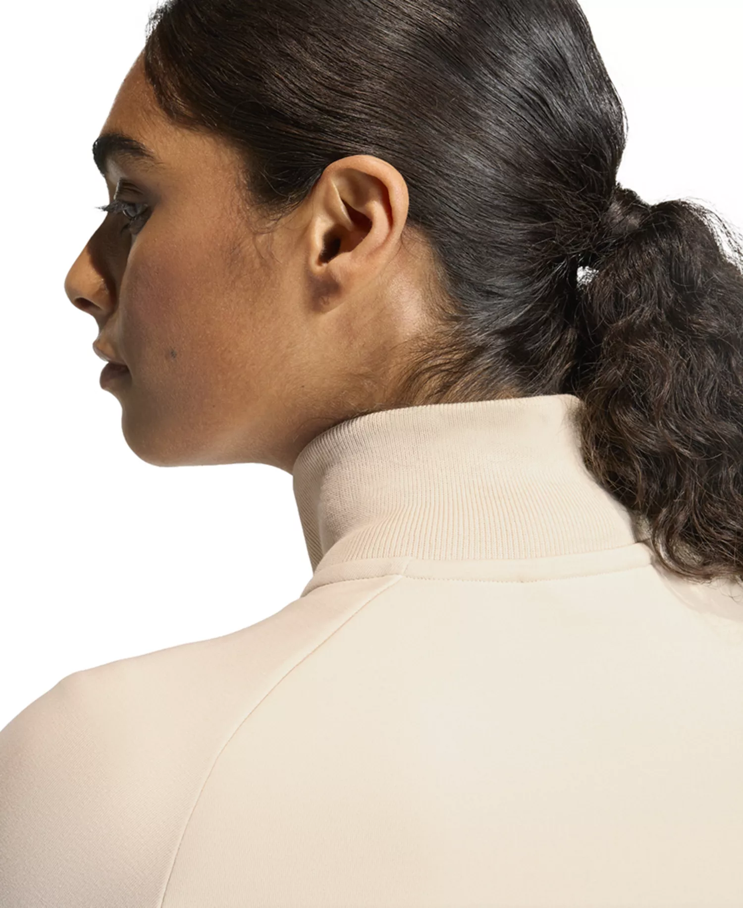 Women's Slim Fit Sportswear Track Jacket - Crystal Linen - 2XL