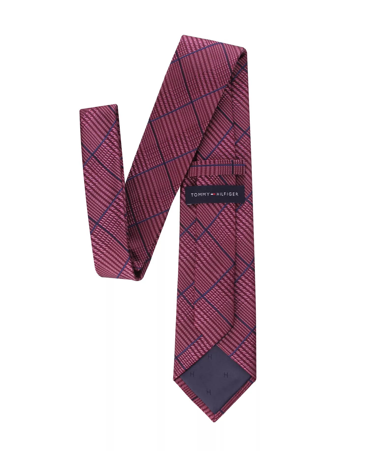 Men's Graham Glen Plaid Tie - Wine - ONE SIZE