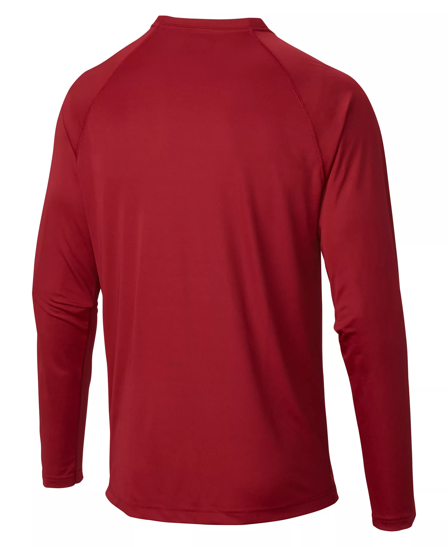 Men's Terminal Tackle UPF 50 Quick Dry Shirt - Beet/White logo - L