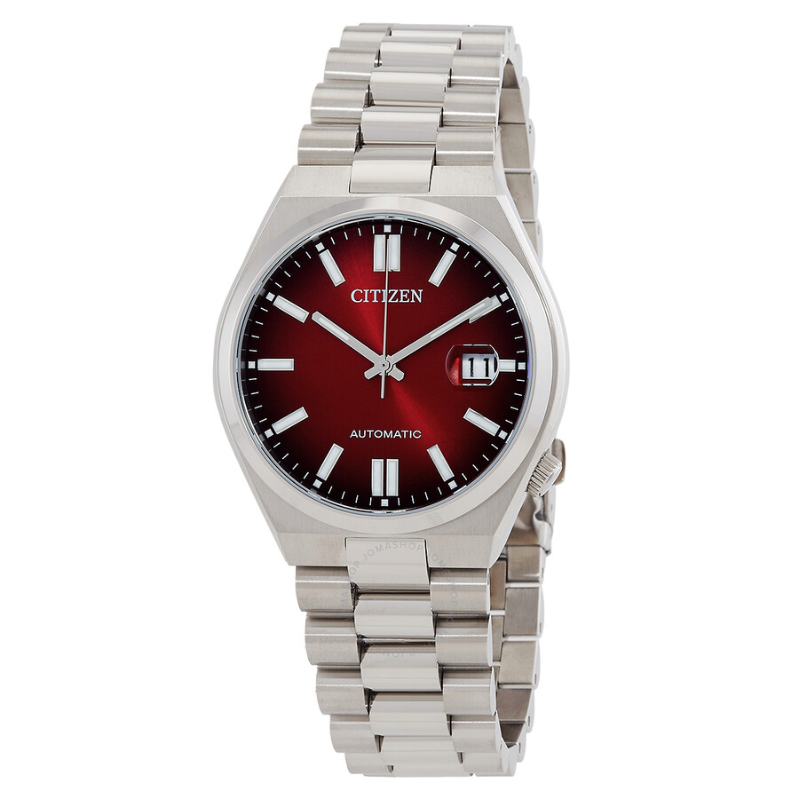 Citizen Tsuyosa Automatic Burgundy Dial Men's Watch
