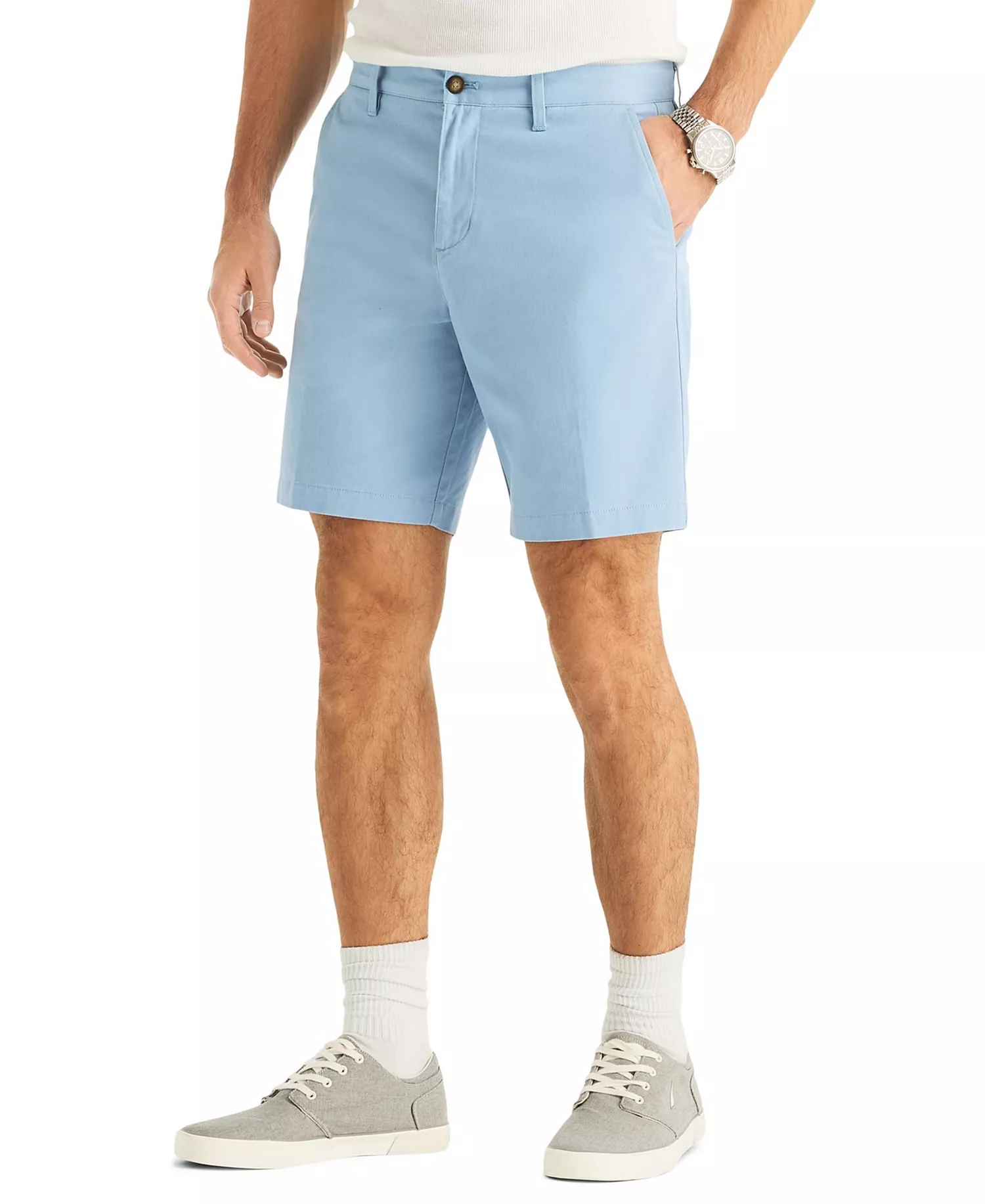 Men's 8.5" Stretch Deck Regular-Fit Shorts - Allure - 30