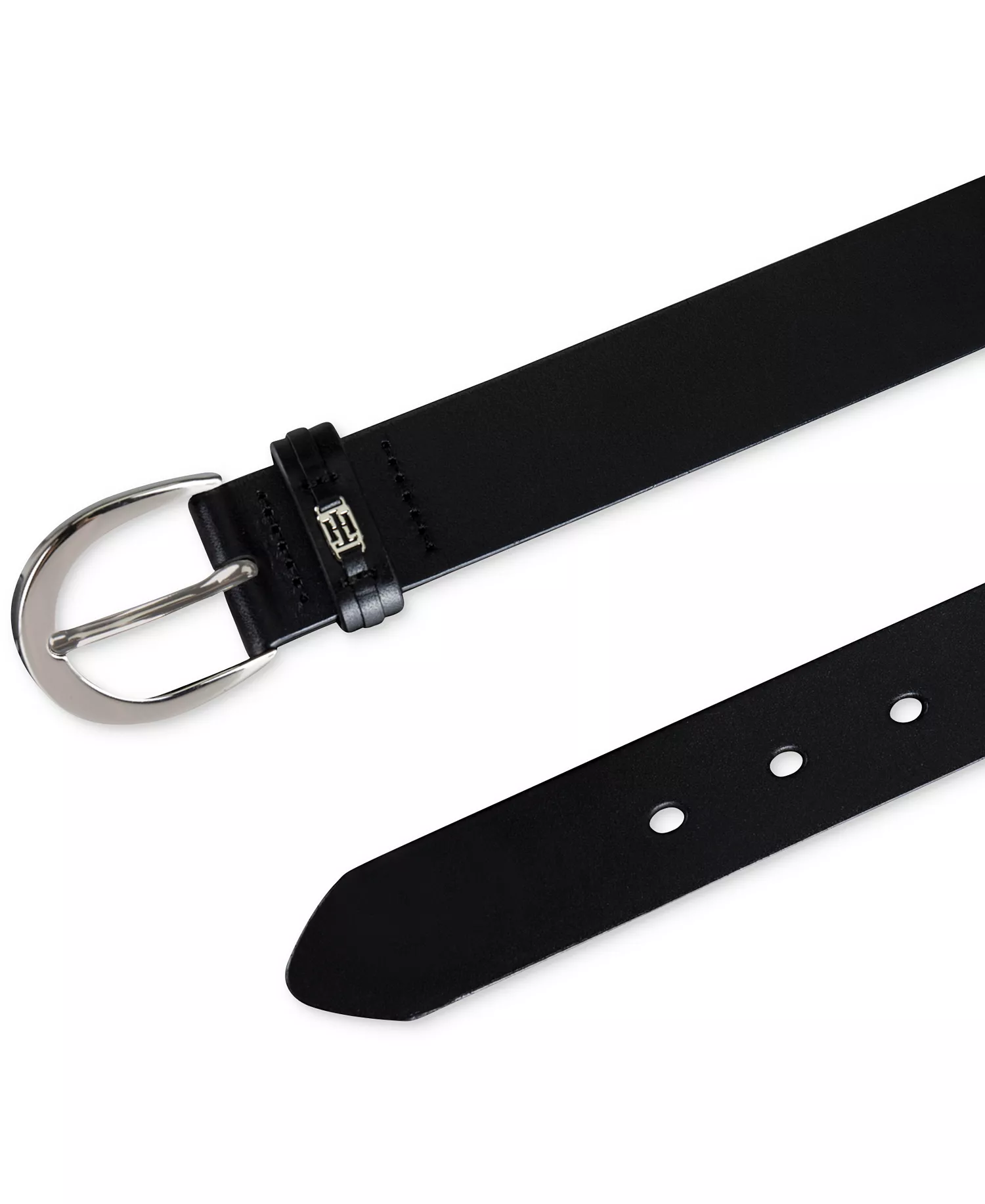 Women's Signature Leather Jean Belt - Black - 2X