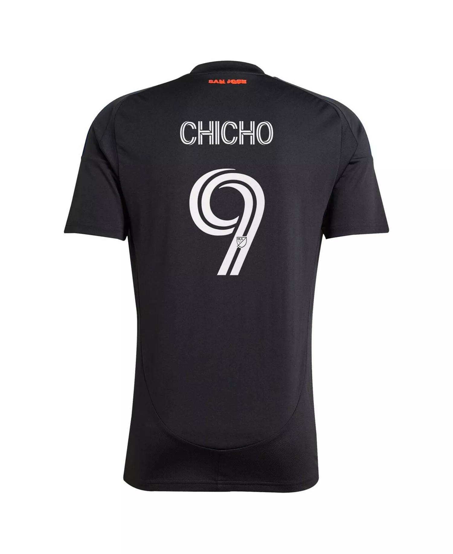 Men's Cristian Arango Black San Jose Earthquakes 2025 Headliner Replica Player Jersey - Black - 2XL