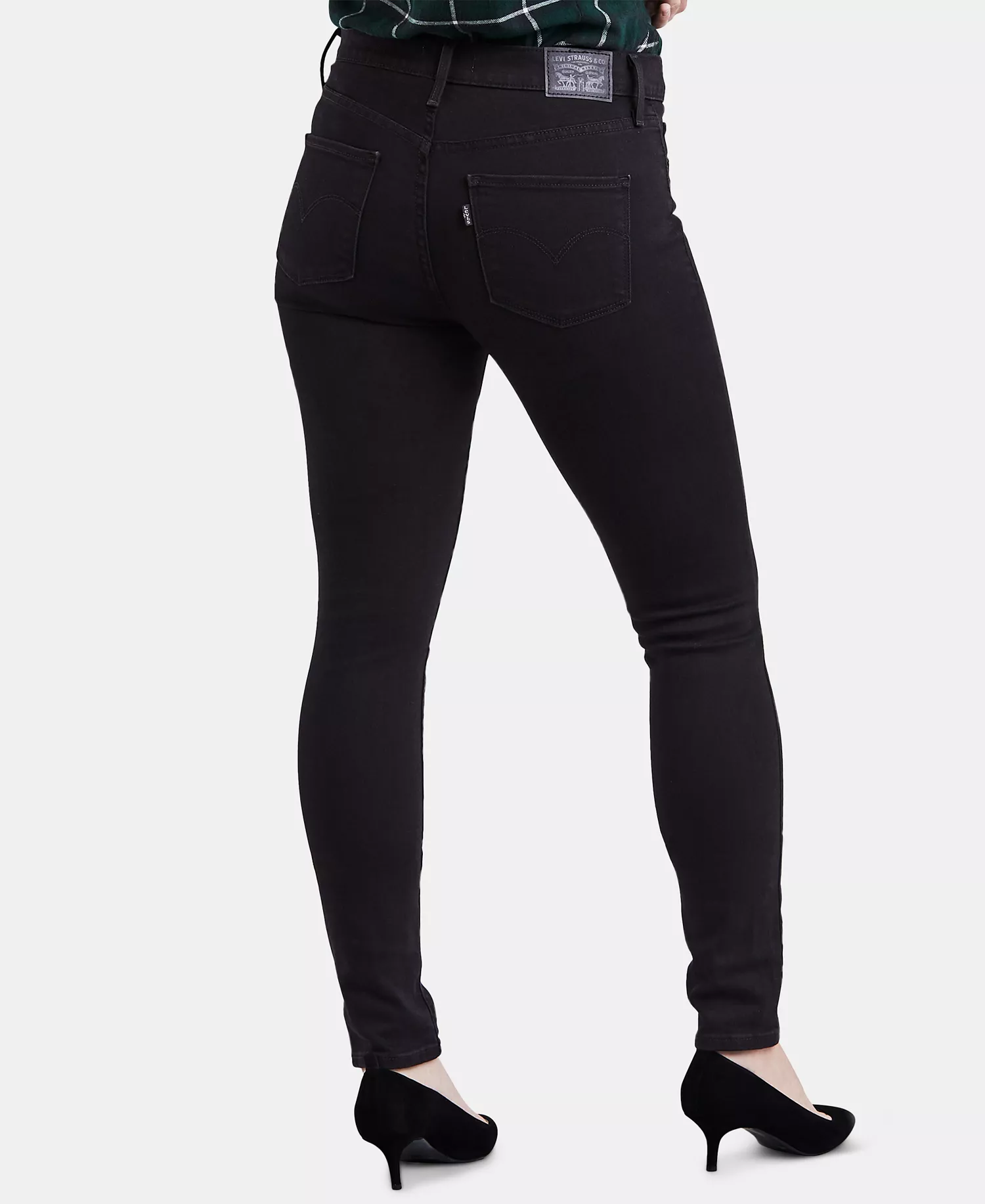 Women's 311 Shaping Skinny Jeans in Long Length - Black - 24L