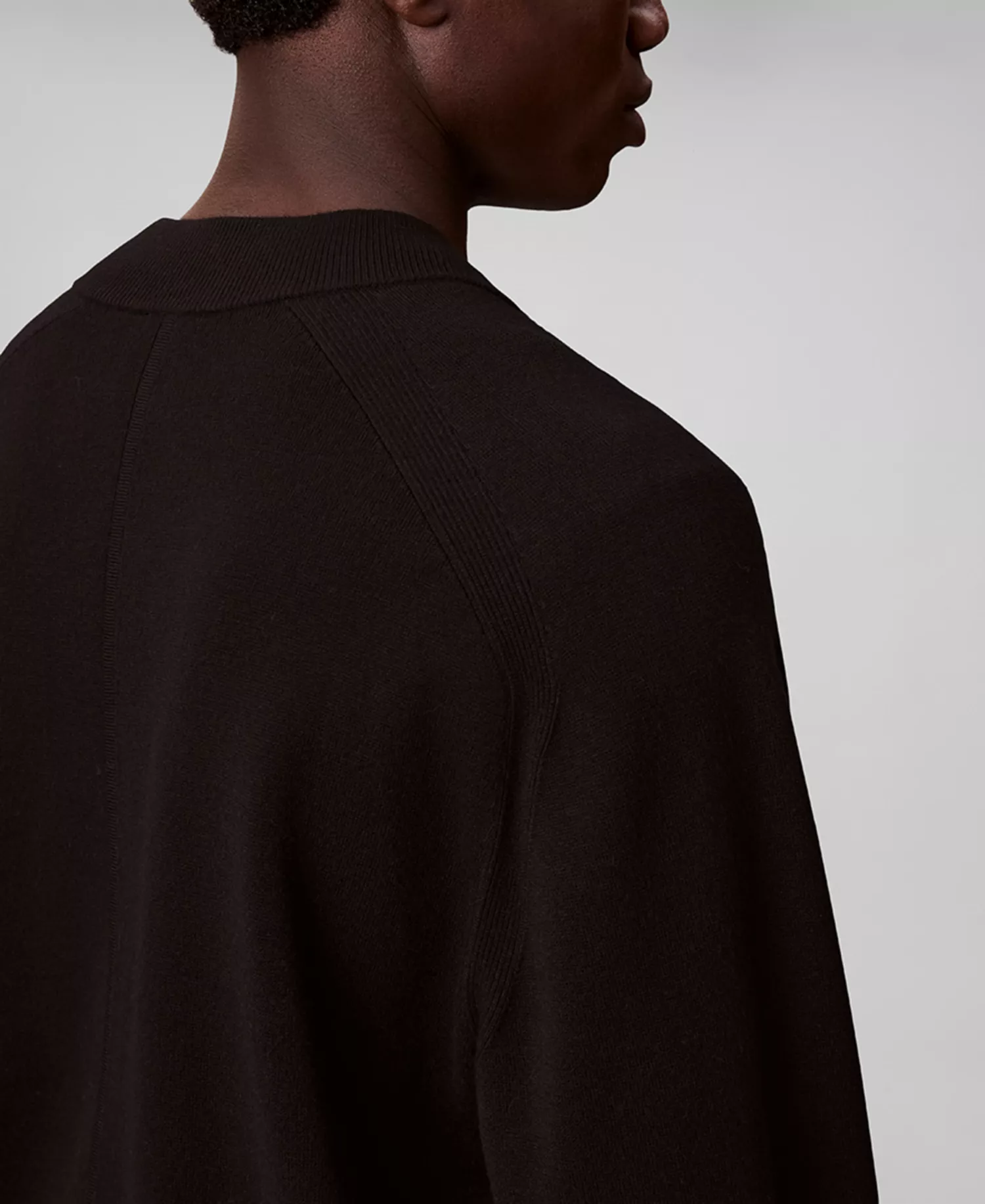 Men's Tech Knit Bomber Jacket - Black - 2XL