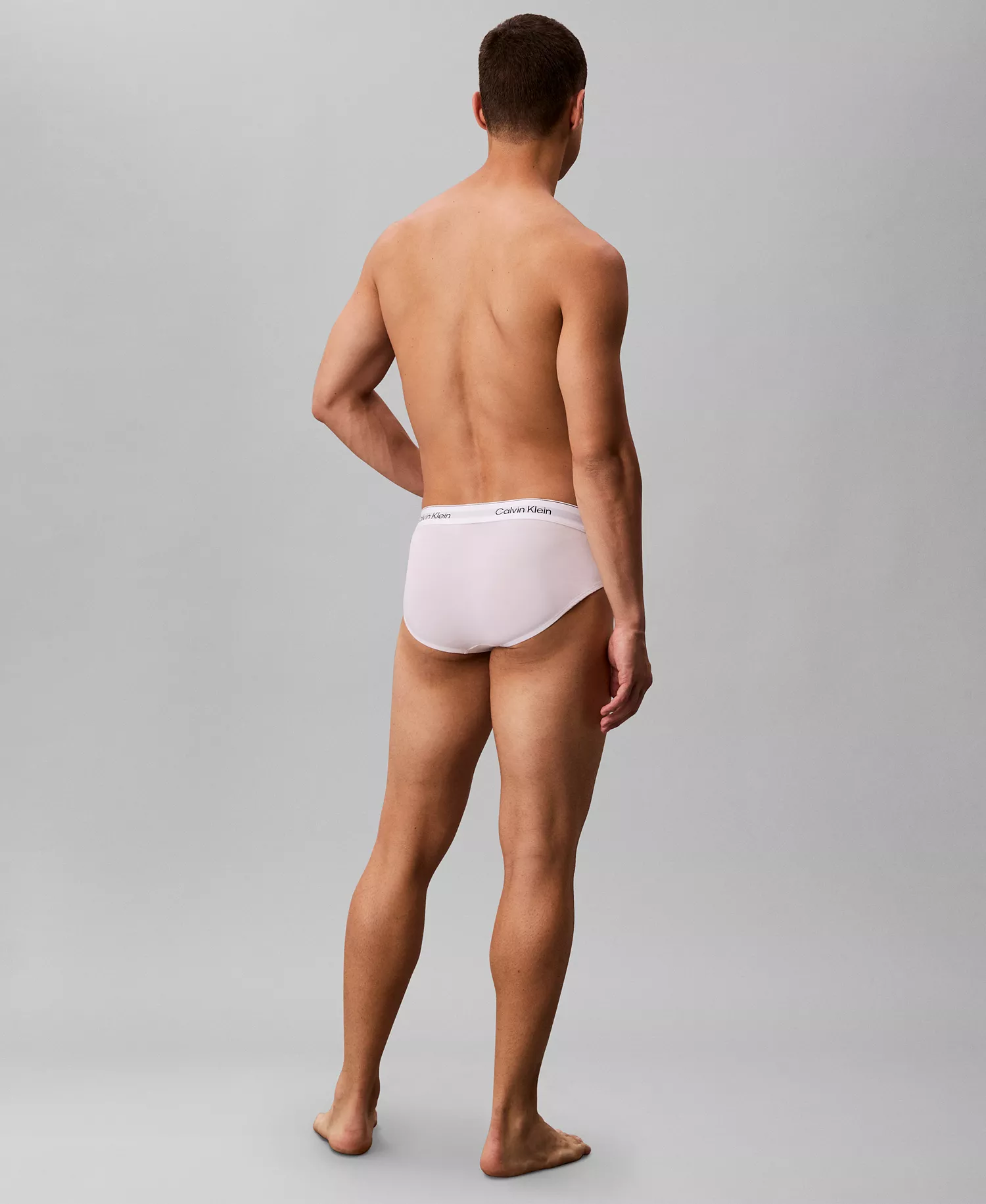 Men's 3-Pk. Icon Stretch Hip Briefs - Black - L