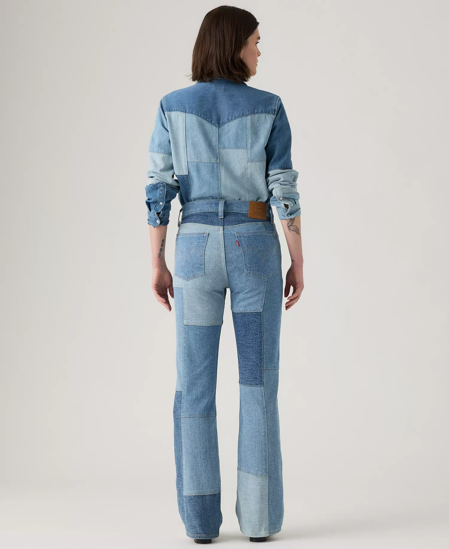 Premium Women's Wedgie Bootcut High Rise Jeans - Denim - 24
