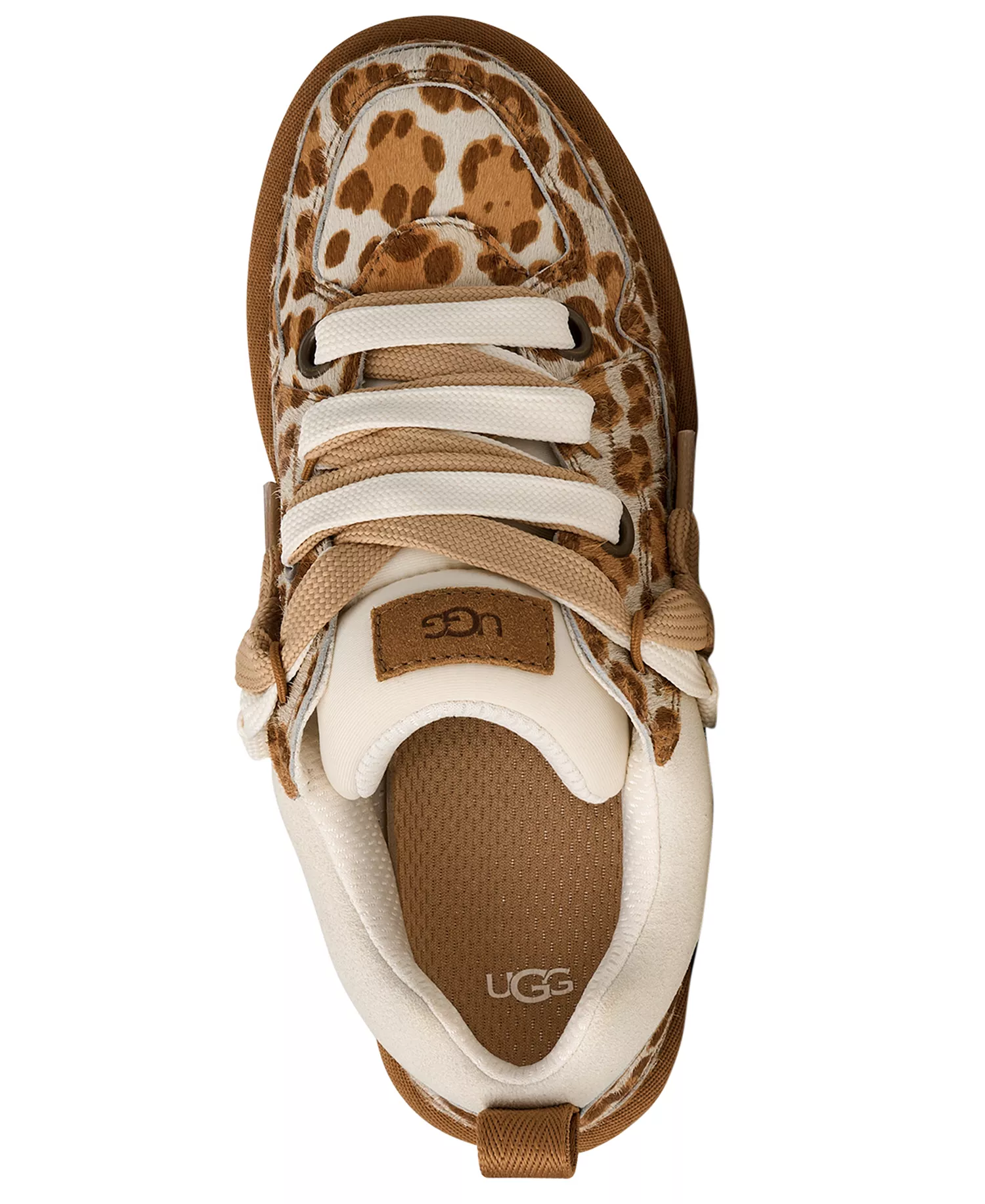 Women's Lo Lowmel Plains Lace-Up Sneakers - Felicity Leopard Jasmine - 10M