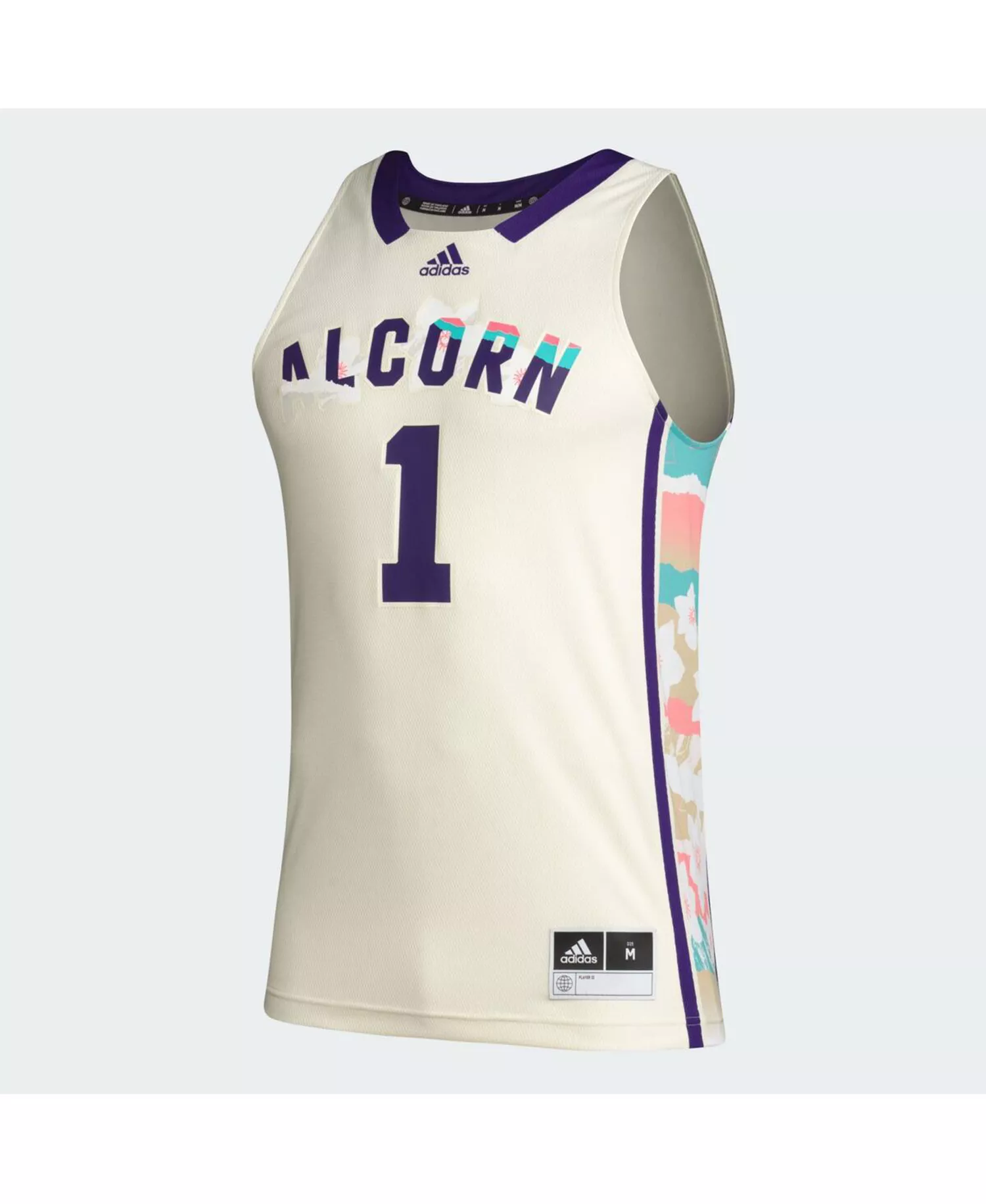 Men's #1 Khaki Alcorn State Braves Honoring Black Excellence Basketball Jersey - Khaki - 2XL