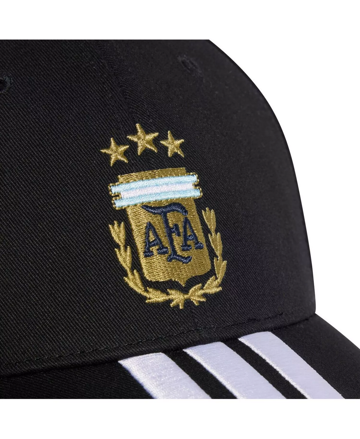 Men's and Women's Black Argentina National Team FIFA x World Cup Team Baseball Adjustable Hat - Black - ONE SIZE