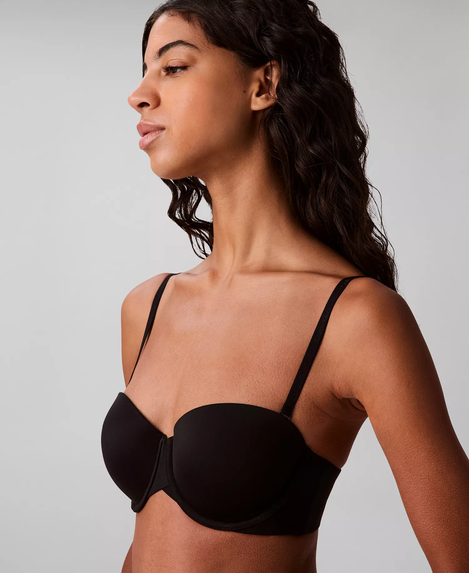 Women's Lightly Lined Underwire Bra QF7537 - Black - 30 - A