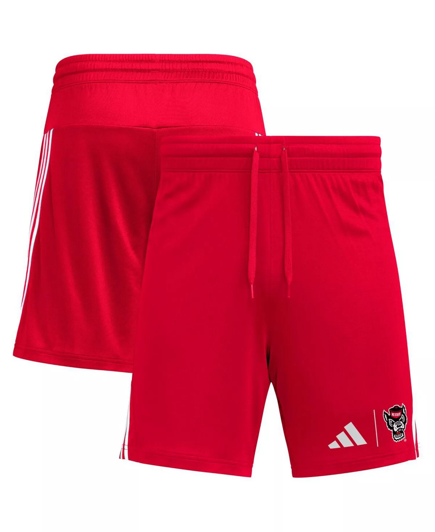 Men's Red NC State Wolfpack AEROREADY 7" Shorts - Red - L