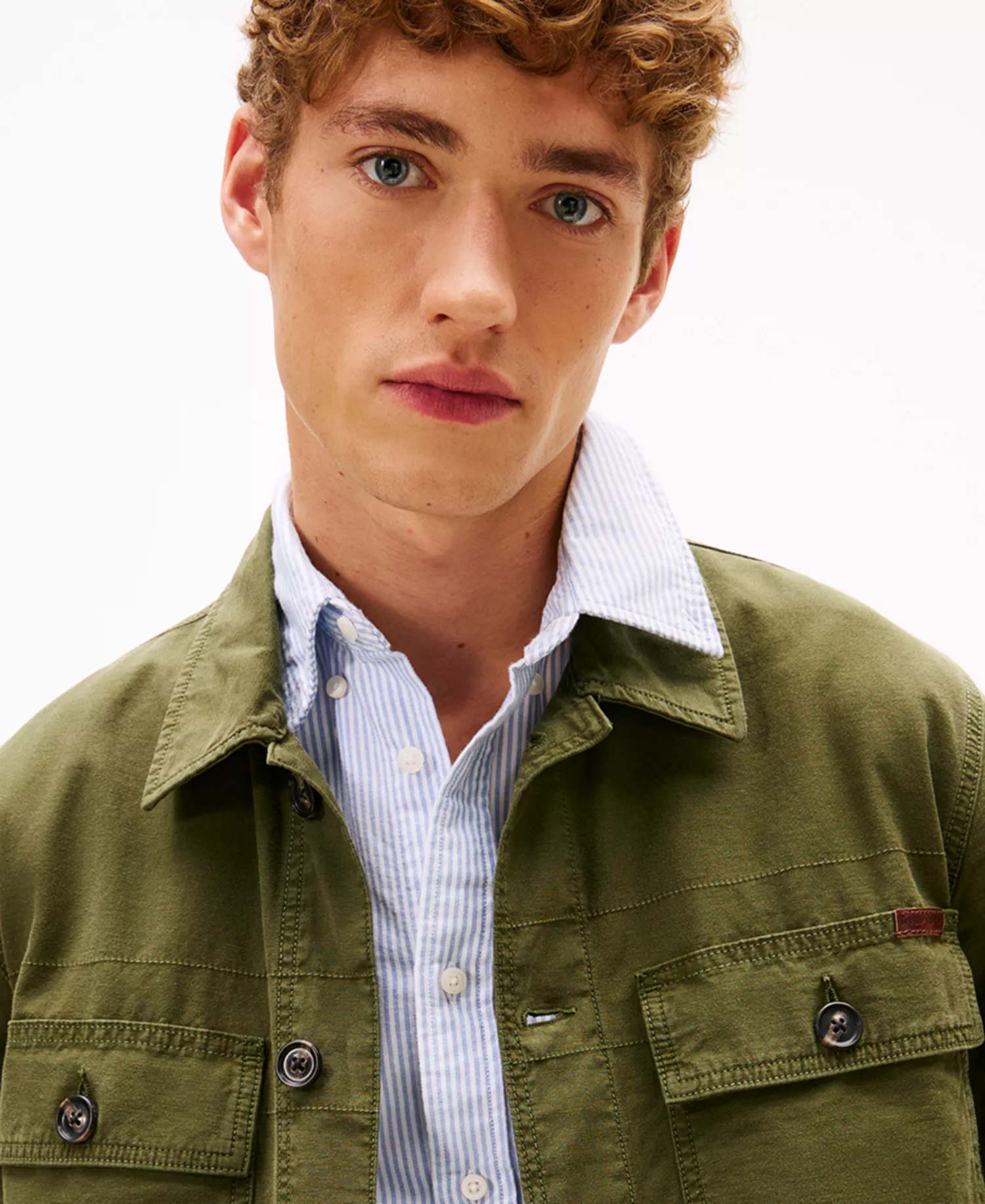 Men's Utility Collar Shirt Jacket - Arctic Spruce - L