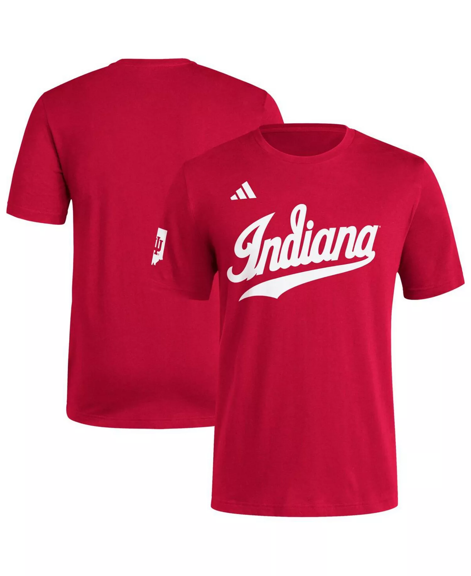 Men's Crimson Indiana Hoosiers Fresh Wordmark T-Shirt - Crimson - L