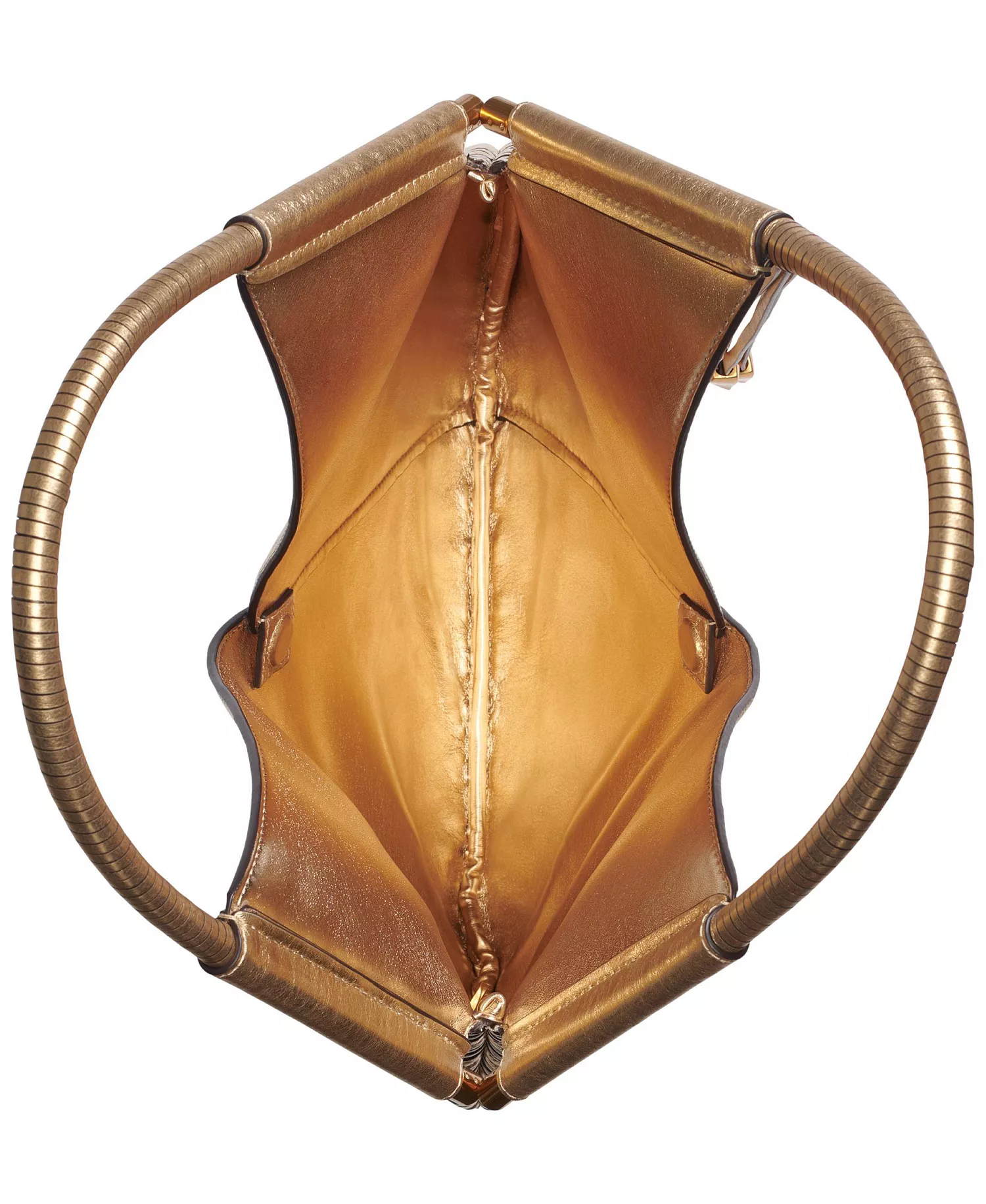 Baldwin Large Metallic Shoulder Bag - Gold - NO SIZE