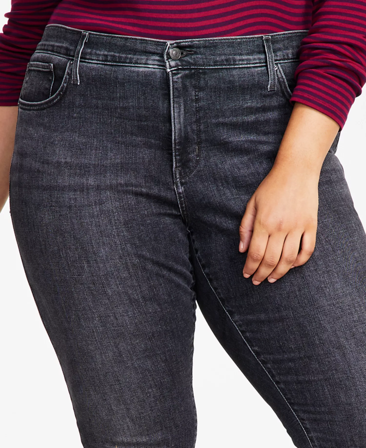 Women's 311 Mid Rise Shaping Skinny Jeans - Bloom Black - 14W