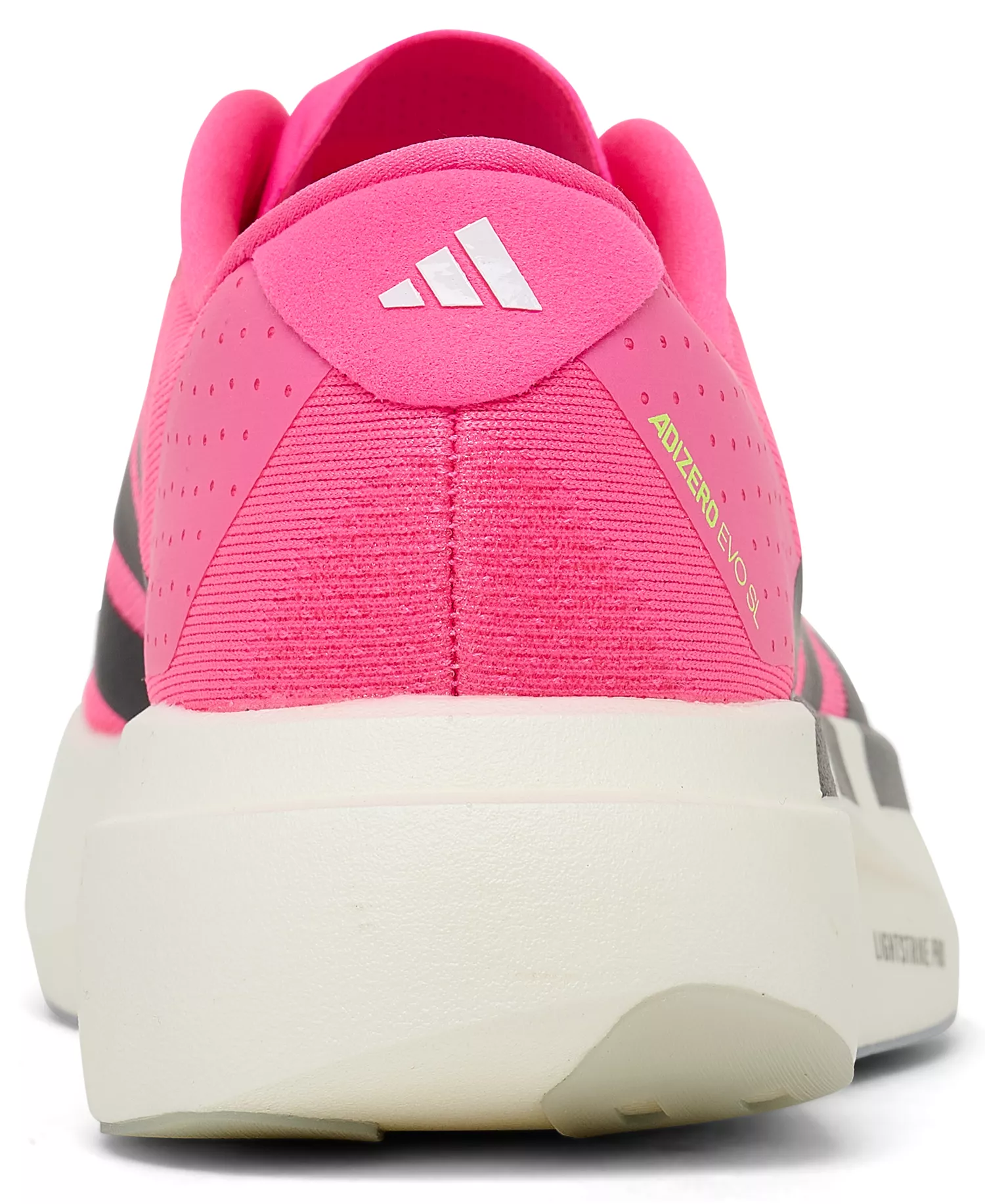 Women's AdiZero EVO SL Running Sneakers from Finish Line - Lucid Pink, Core Black - 6.5