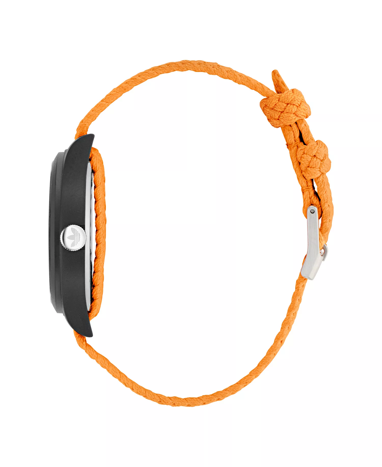 Unisex Analog Orange Nylon Watch, 39mm - Orange - No Size