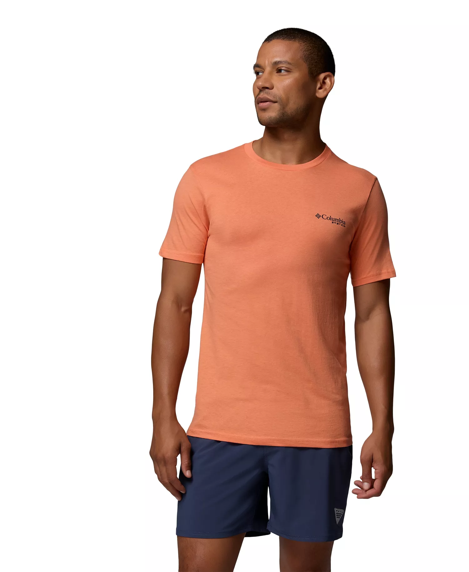 Men's Ballard Graphic T-Shirt - Bright peach - L