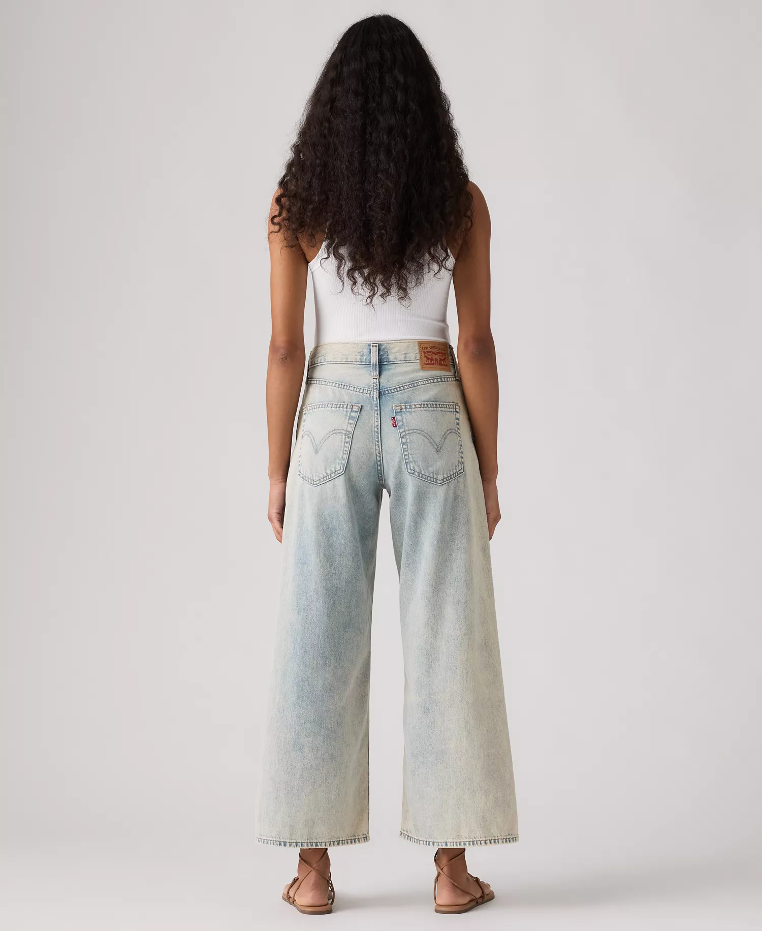 Women's Wide-Leg Ankle Goodbye Jeans - A Little Hazy 94 Baggy - 24