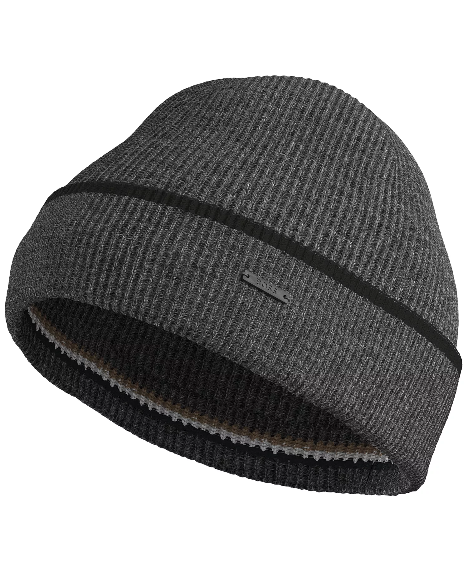 Men's Color Tipped Henzo Hat - Med Gray - ONE SIZE