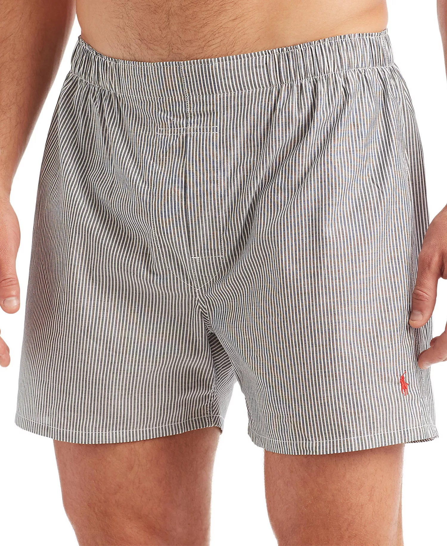 Men's 5-Pack Woven Boxers  - Bengal / Stockton / Polo Black / Jarvis / Cannes - L