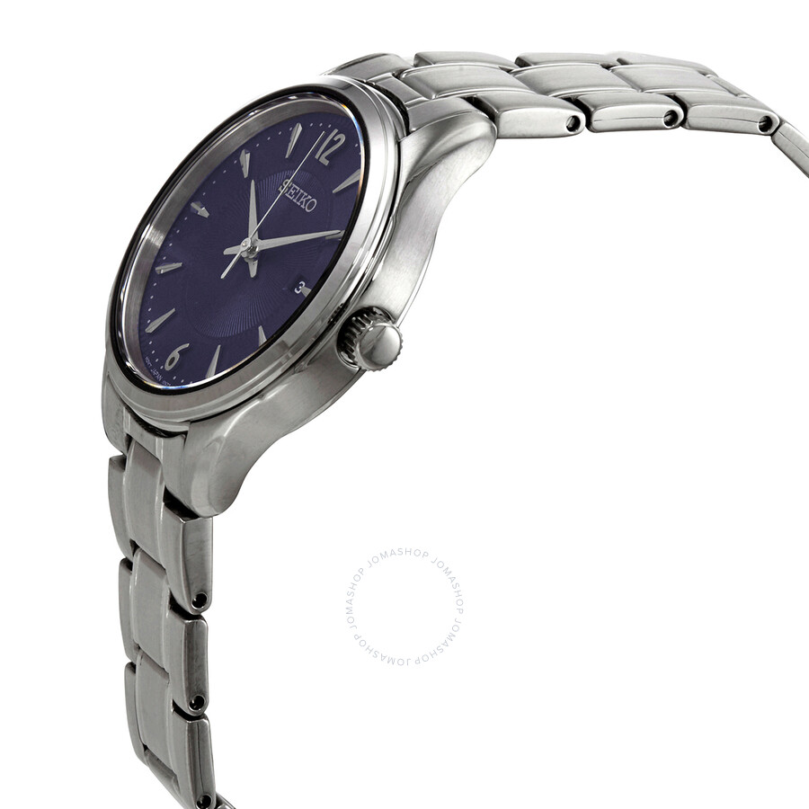 Seiko Noble Quartz Blue Dial Ladies Watch