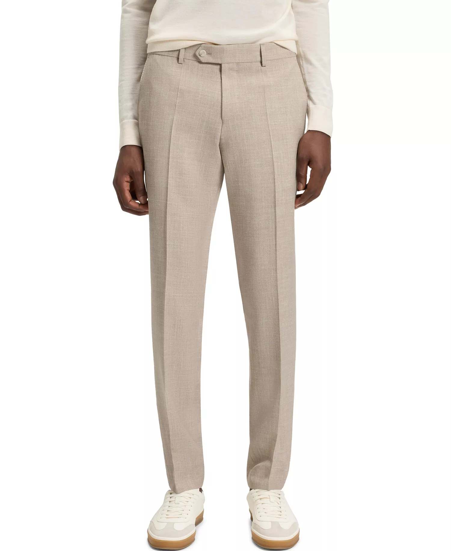 BECKHAM x BOSS Men's Two-Piece Slim-Fit Suit - Open Beige - 36R
