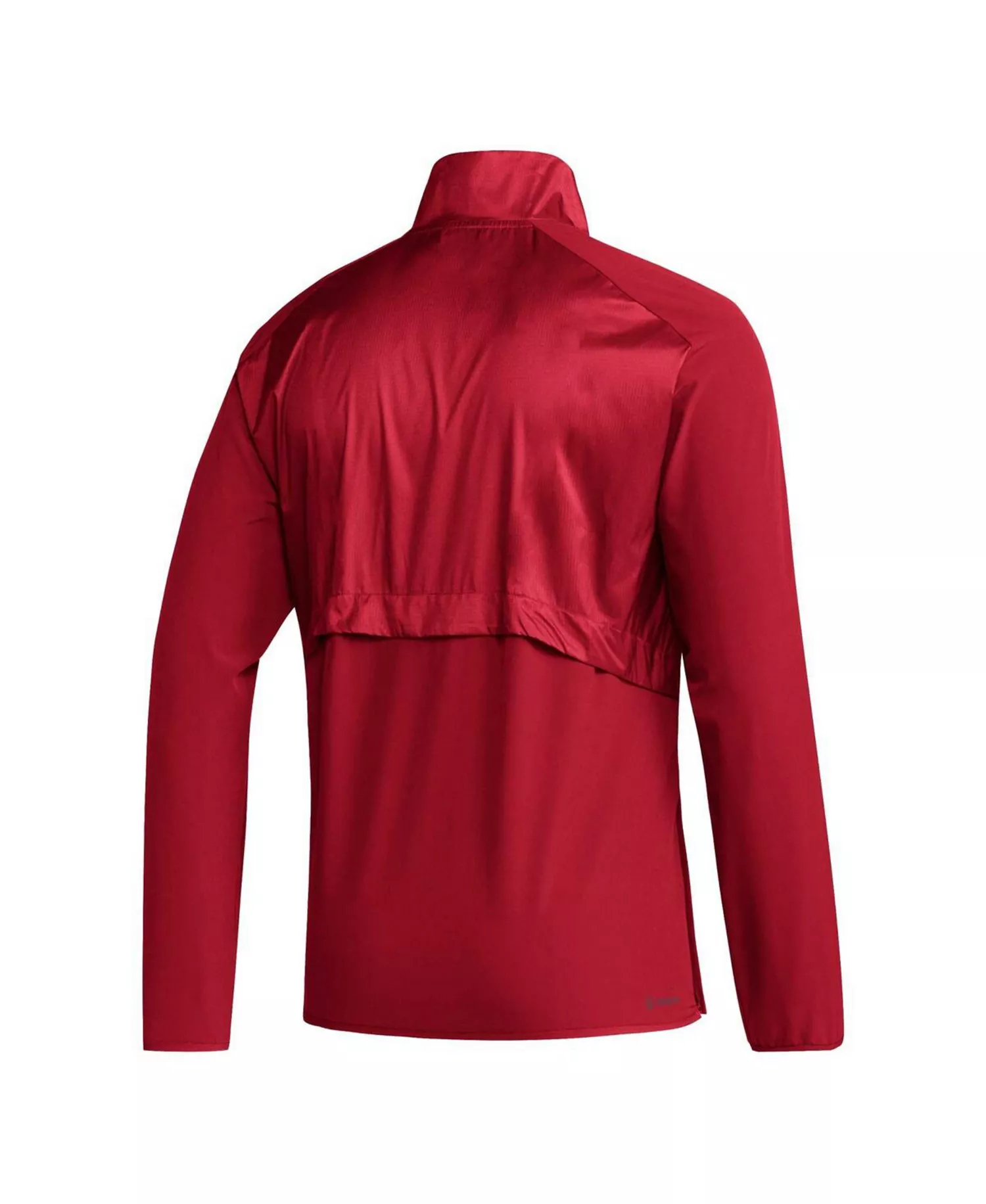 Men's Scarlet Rutgers Scarlet Knights Sideline AEROREADY Raglan Sleeve Quarter-Zip Jacket - Scarlet - 2XL