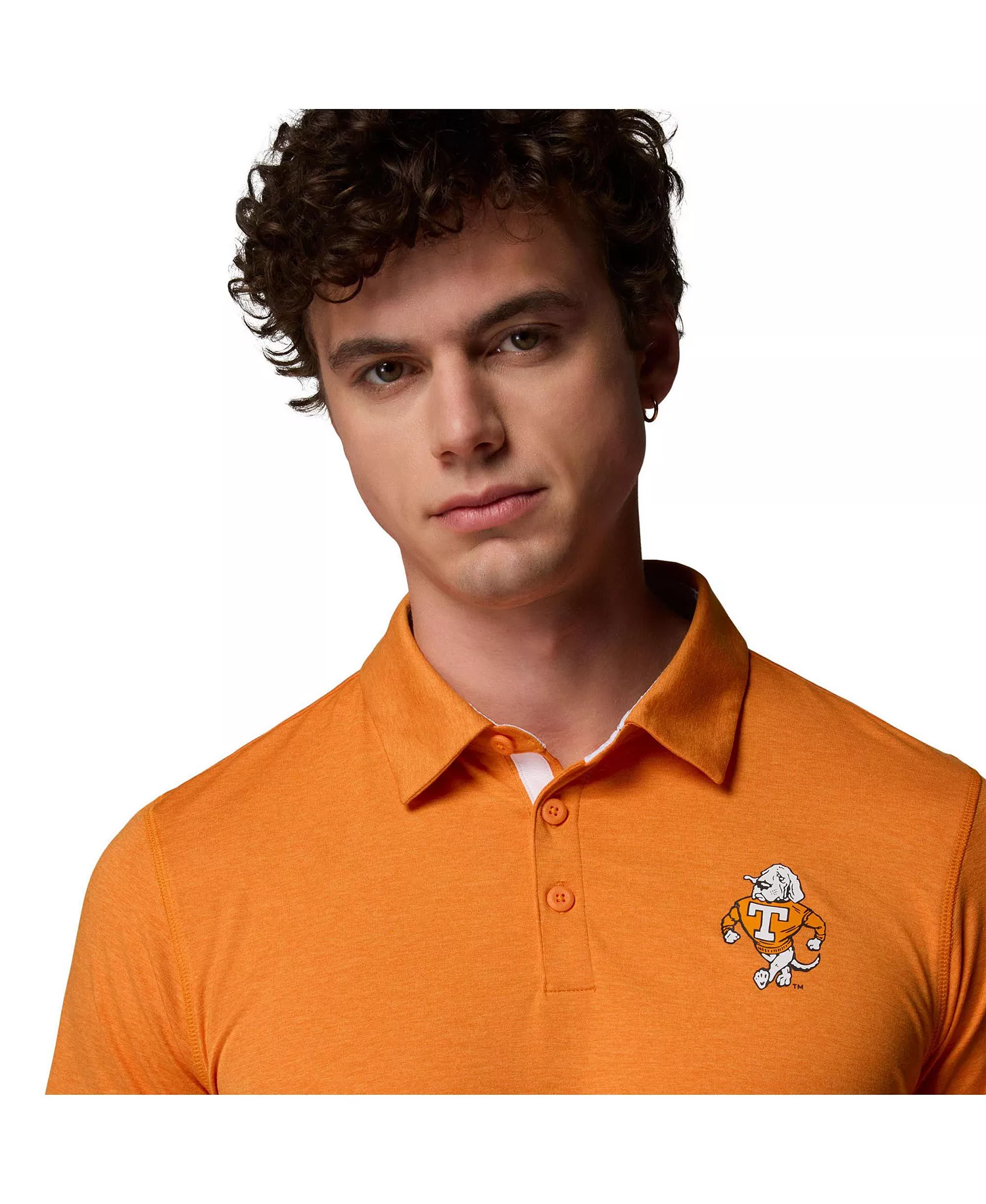 Men's Tennessee Orange Tennessee Volunteers Tech Trail Polo Shirt - Tennessee Orange - L