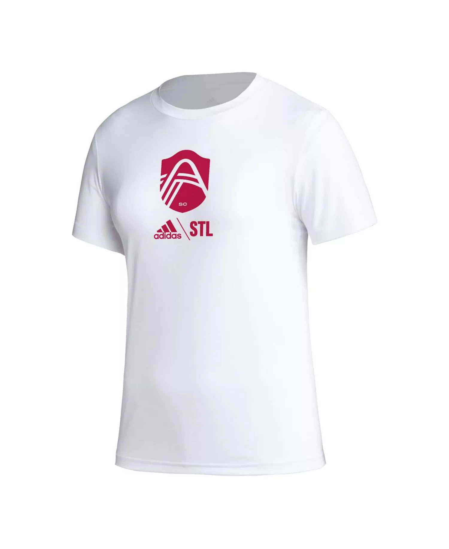 Women's White St. Louis City SC AEROREADY Club Icon T-shirt - White - L