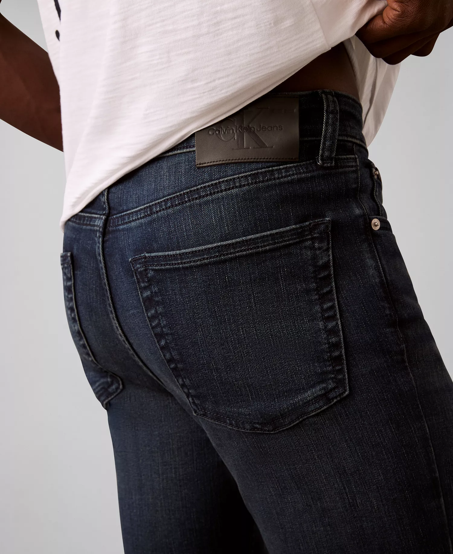 Men's Skinny-Fit Jeans - Boston Blue Black - 30 - 30