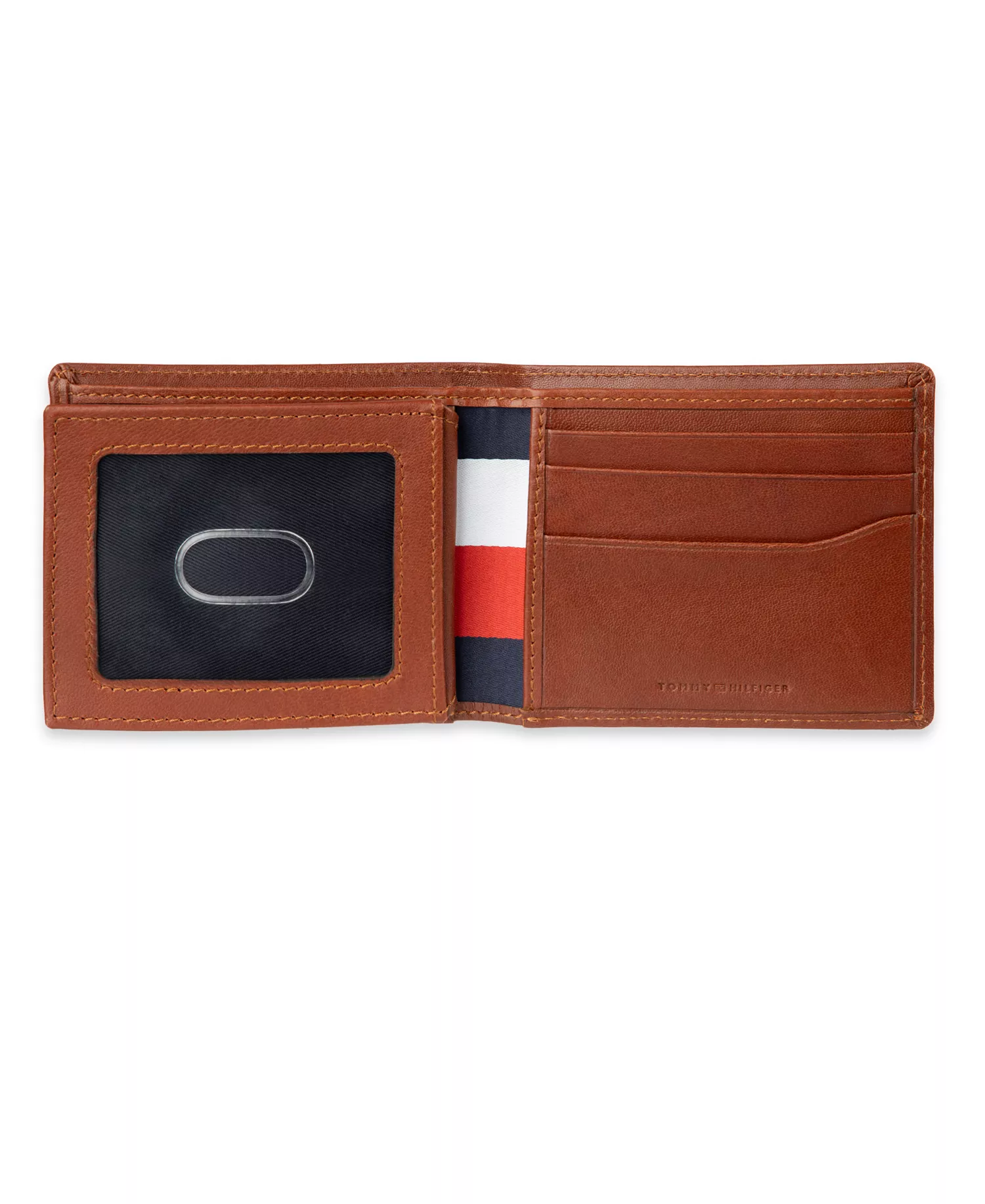 Men's RFID Extra Capacity Slimfold Wallet - Cognac - ONE SIZE