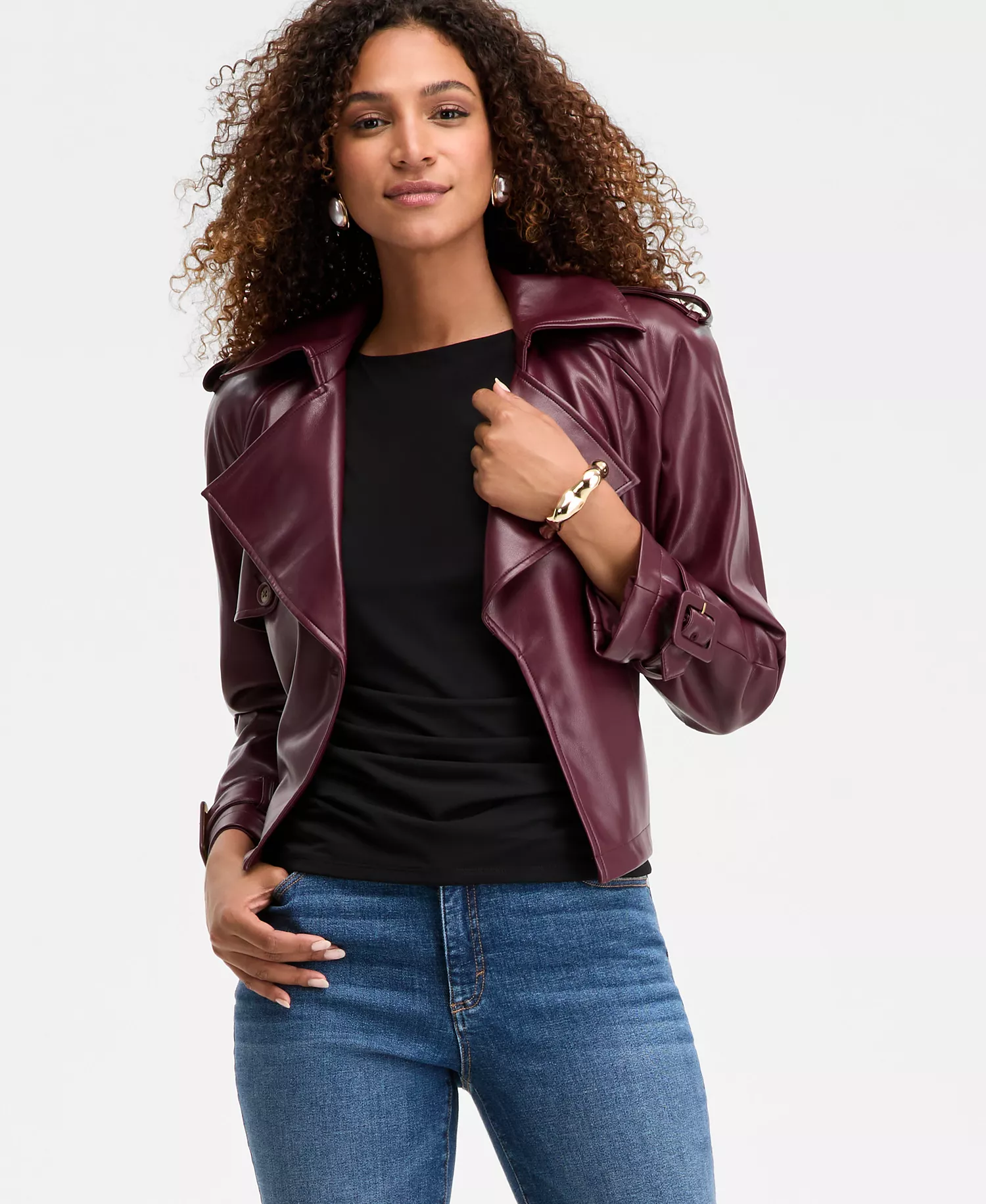 Women's Sleeveless Ruched Boatneck Knit Top, Macy's Exclusive - Deep Black - L - Regular