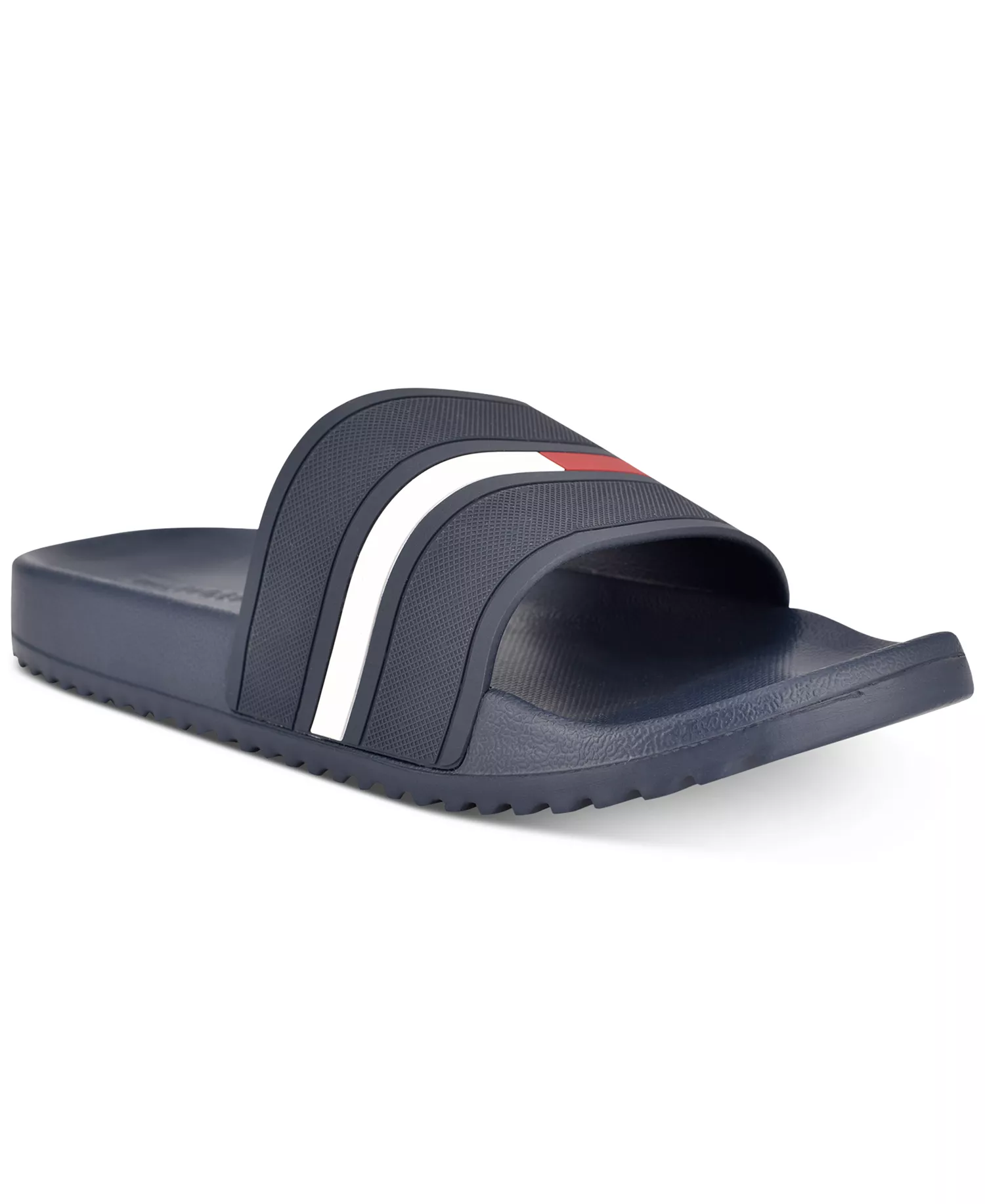 Men's Redder Flag Logo Pool Slide Sandals - Dark Blue - 11M
