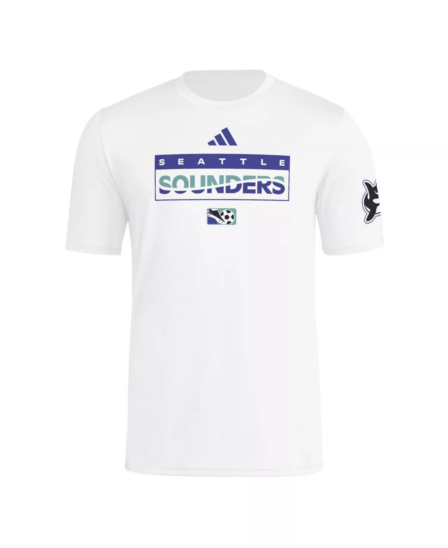 Men's White Seattle Sounders FC 2025 Archive Collection Jersey Hook T-Shirt - White - L