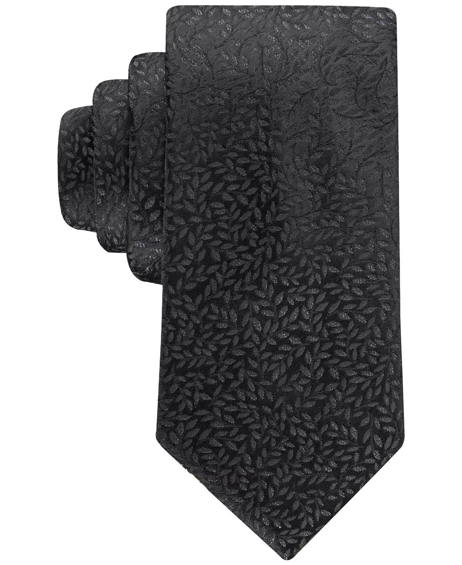 Men's Eastwood Botanical Tie - Black - ONE SIZE