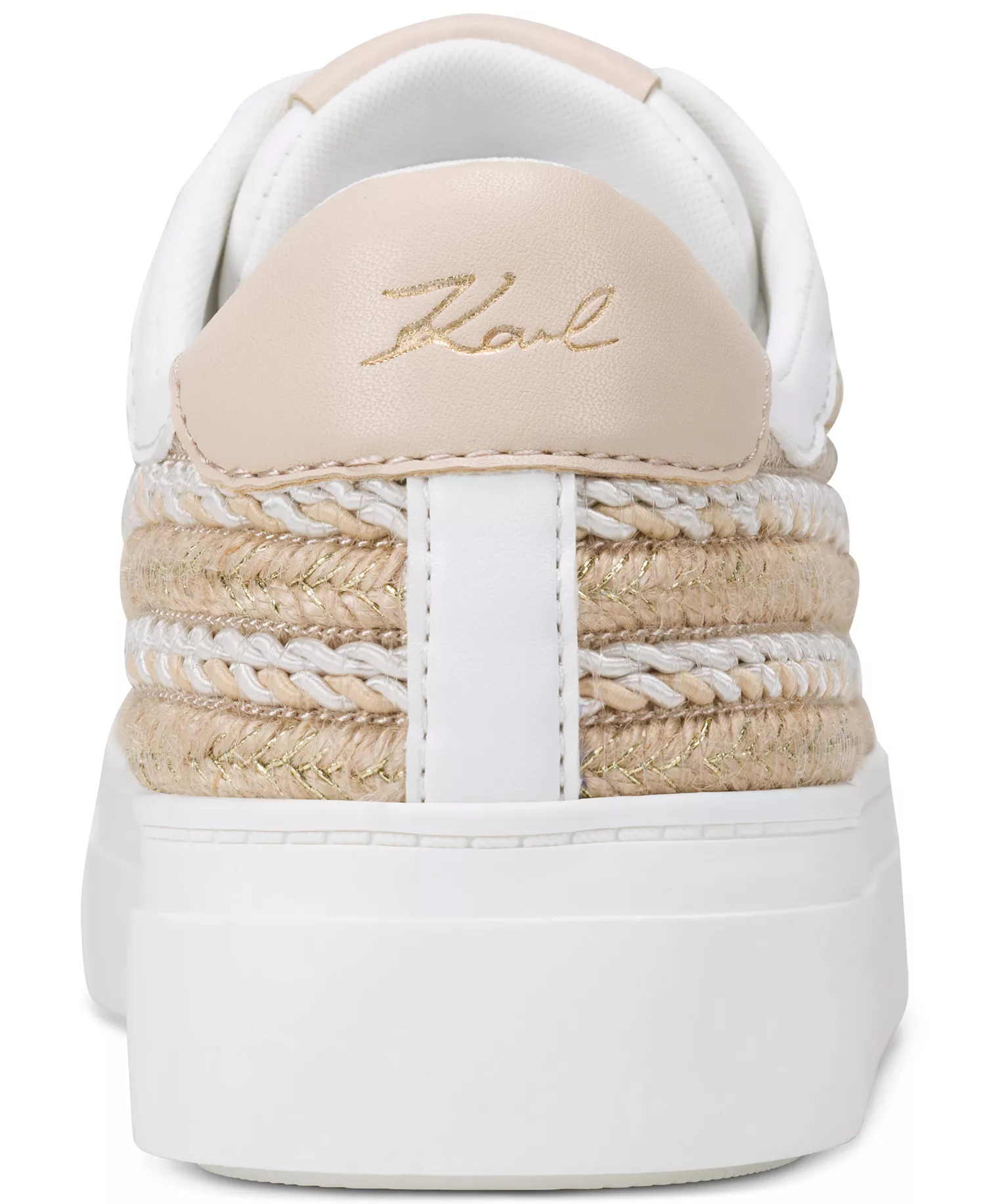 Women's Cate Pearl Lace-Up Sneakers - Natural/Bright White - 10