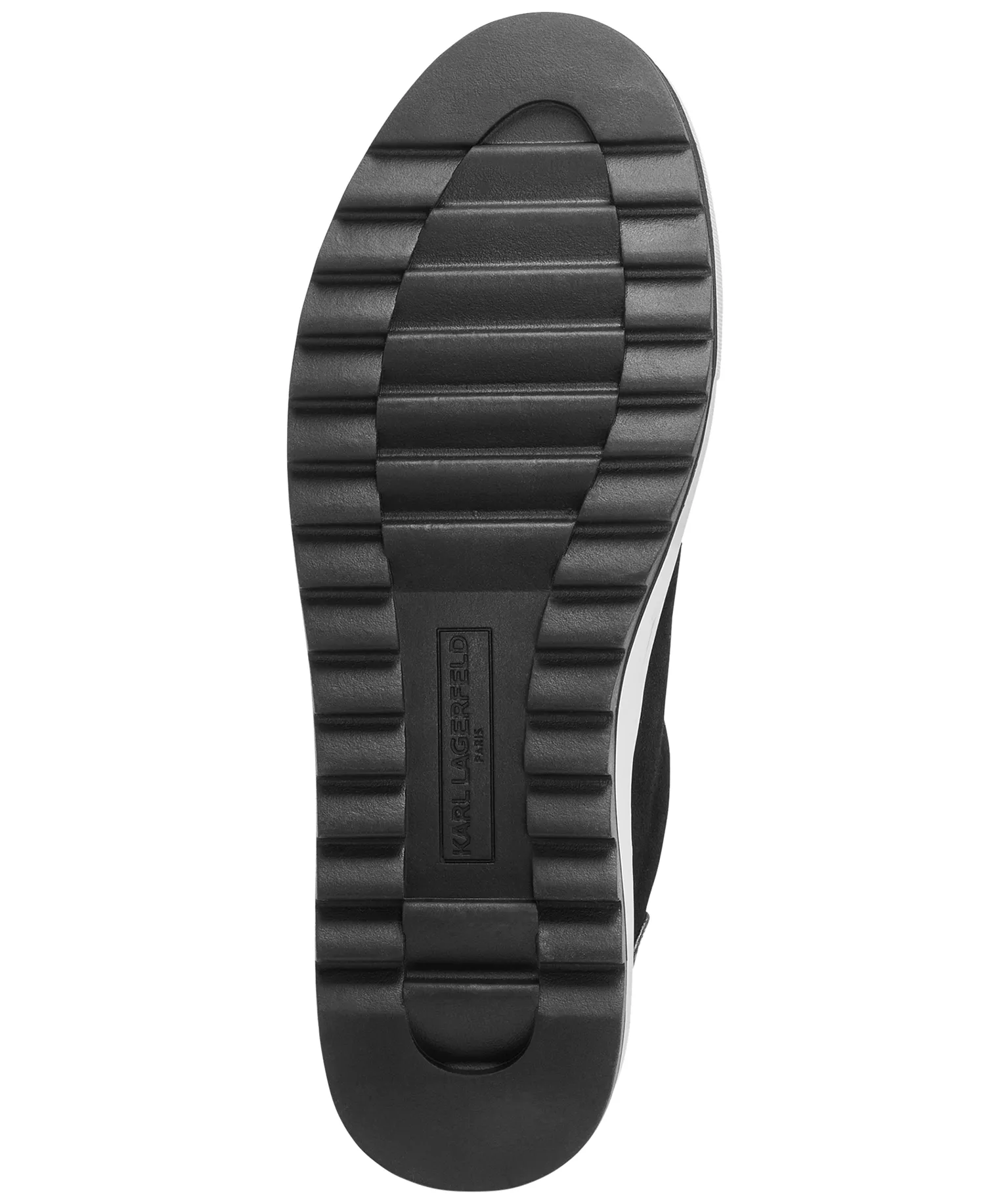 Men's Round Toe Lace-Up Shoe - Black - 10.5M