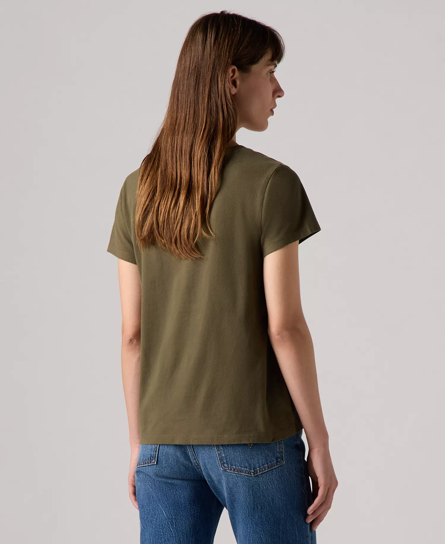 Women's Perfect Cotton V-Neck Short-Sleeve T-Shirt - Annalise S - L