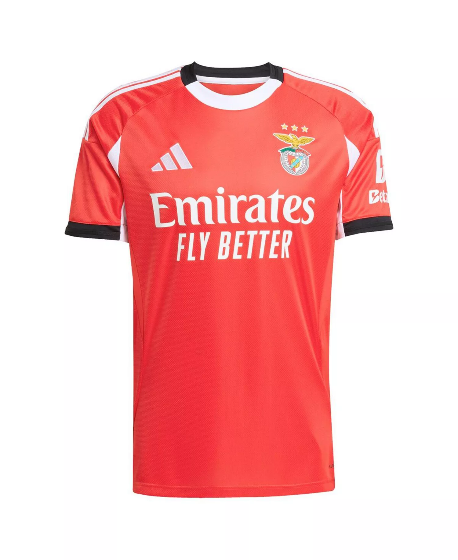 Men's Red Benfica 2025/26 Home Replica Jersey - Red - 2XL