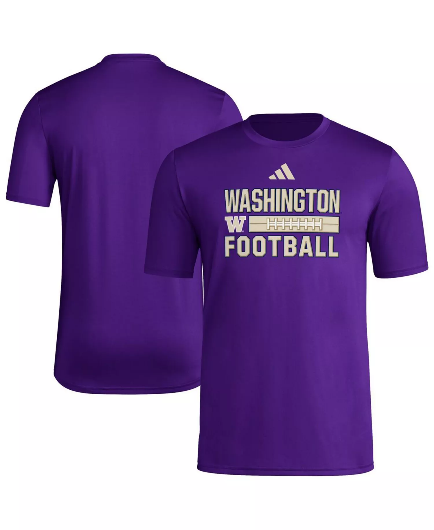 Men's Purple Washington Huskies Locker Laces Out Pre-Game T-Shirt - Purple - 2XL
