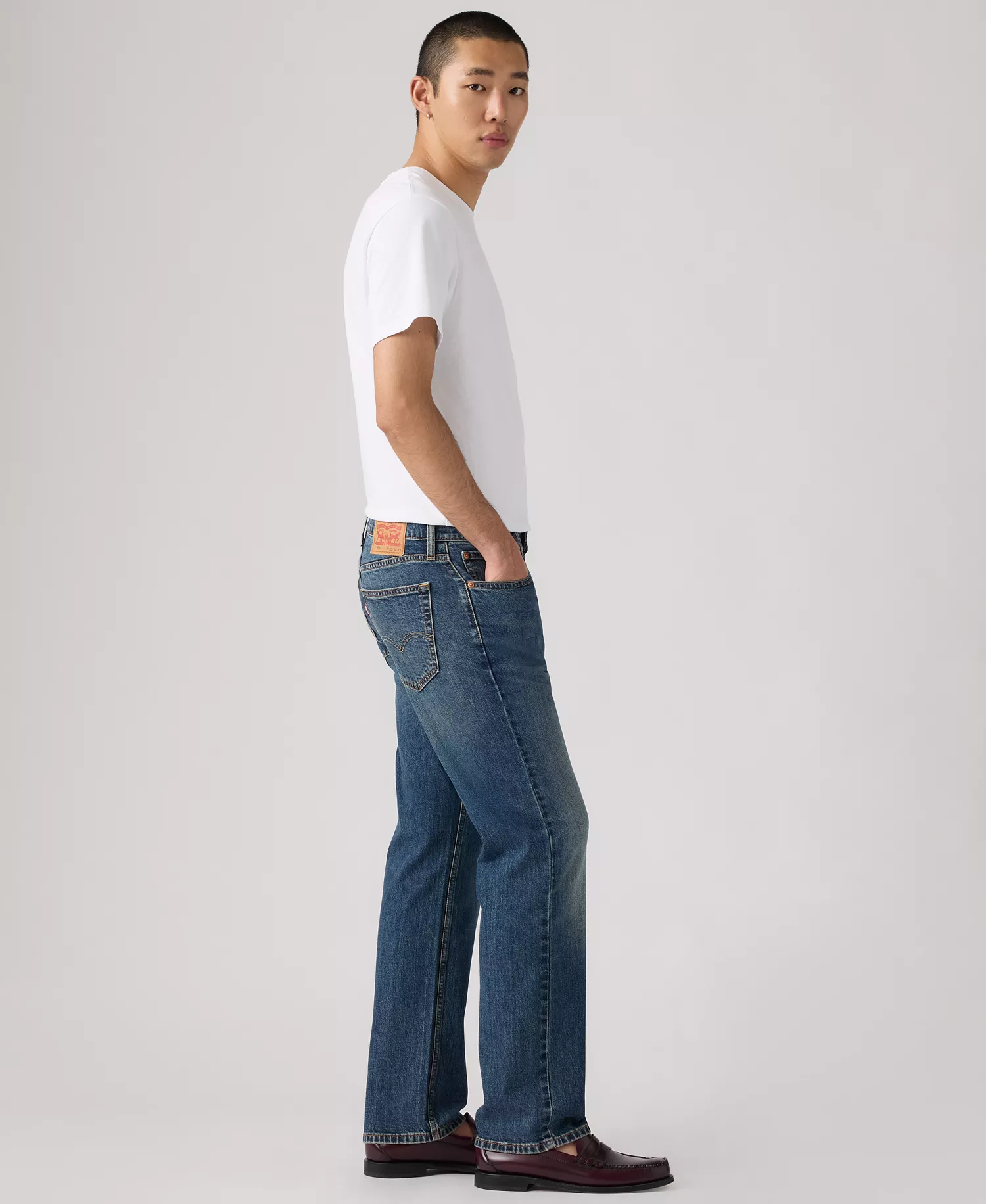Men's Big and Tall 559 Relaxed Straight Ease Jeans - Denim De Jour - 34