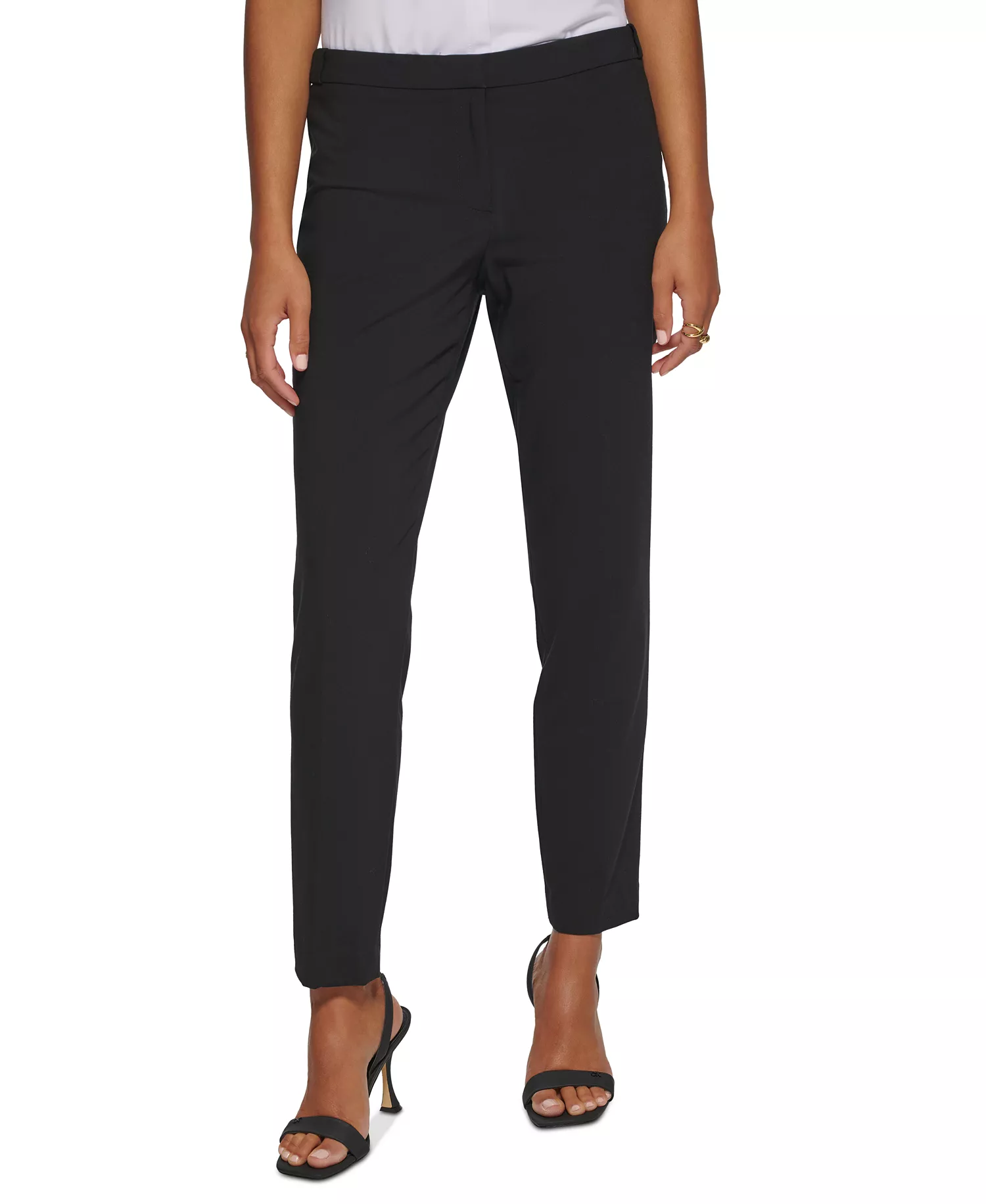 Women's Highline Ankle Length Pant, Regular & Petite - Black - 0