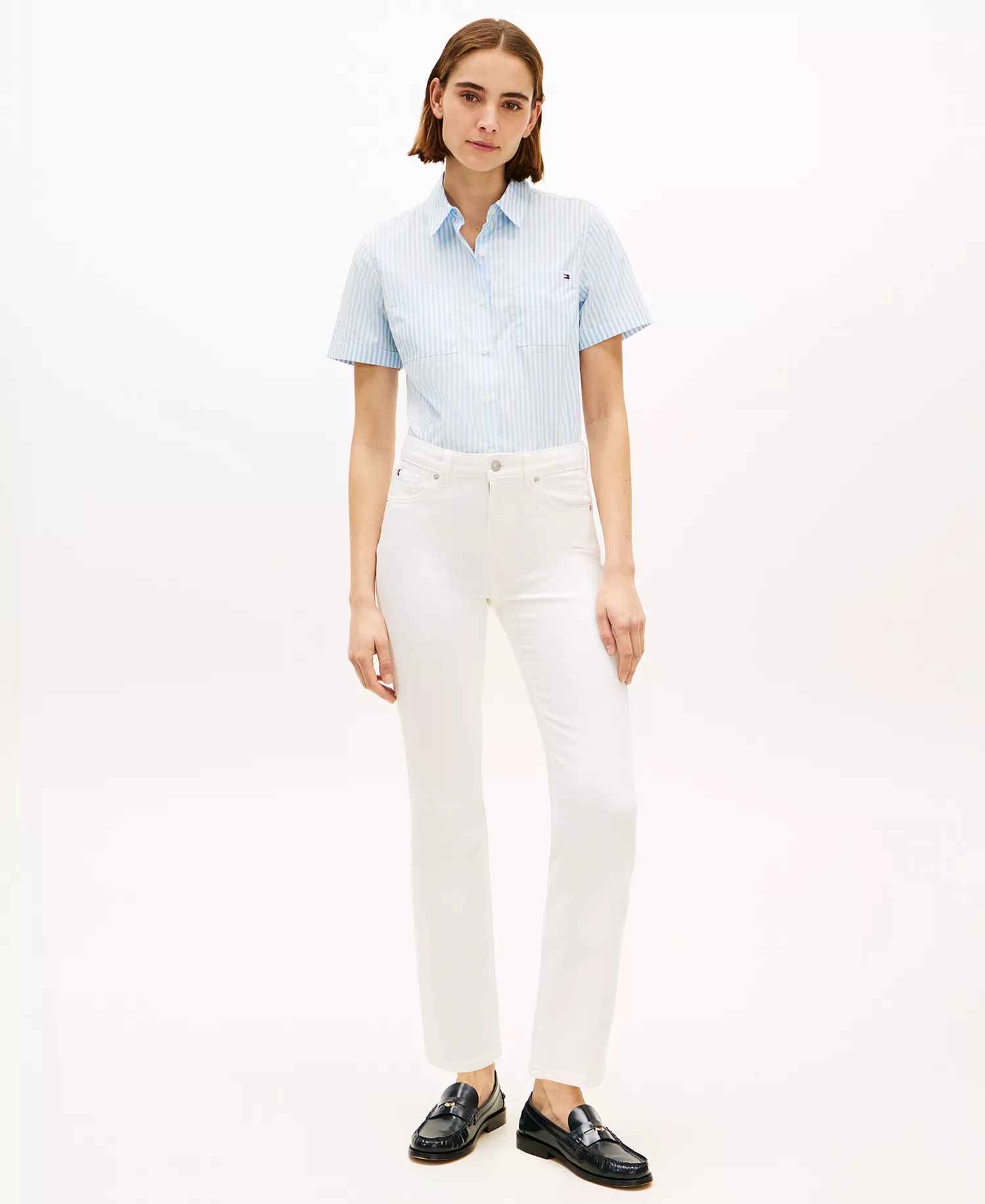 Women's Bootcut Jeans - Tommy Hilfiger Optic White - 10