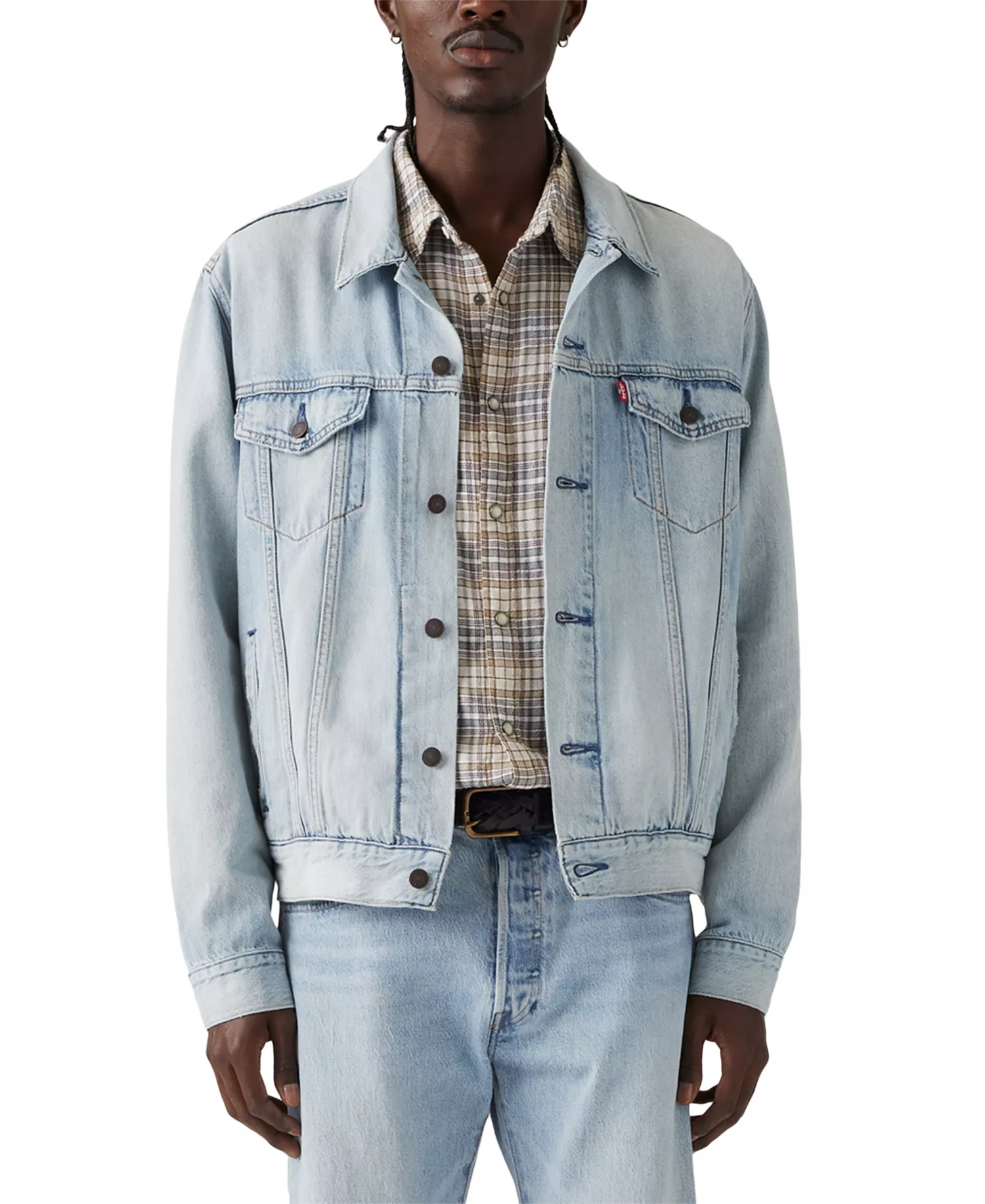 Men's Lightweight Trucker Jacket - Build A House Ltwt - 2XL
