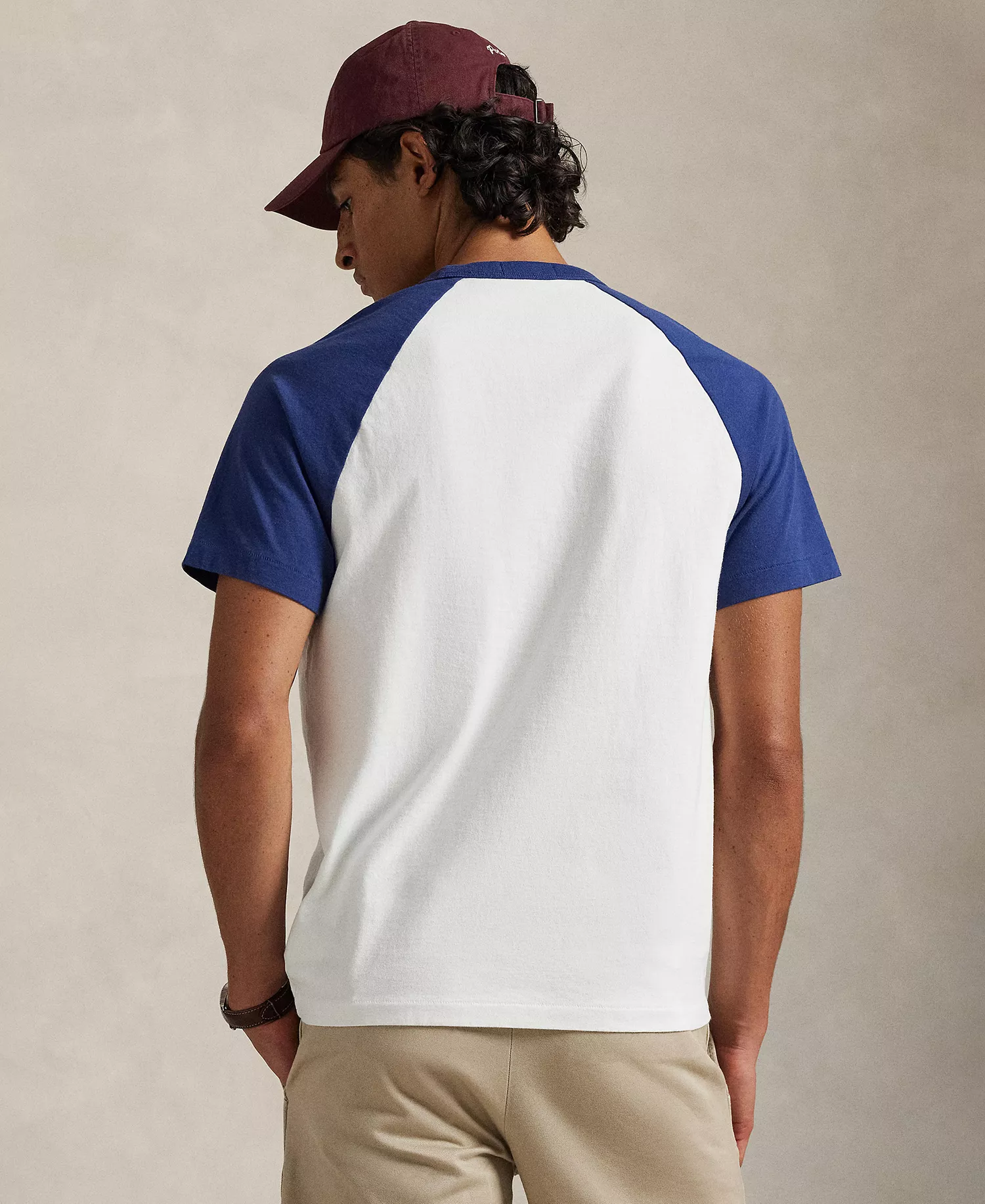 Men's Jersey Baseball T-Shirt - White/freshwater - 2XL