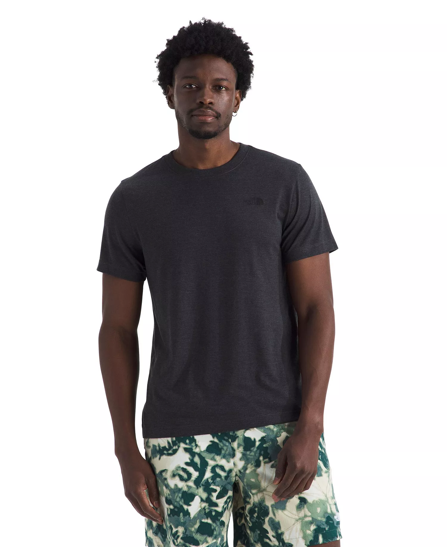 Men's Short Sleeve Tri-Blend T-Shirt - Dark gray heather - 2XL