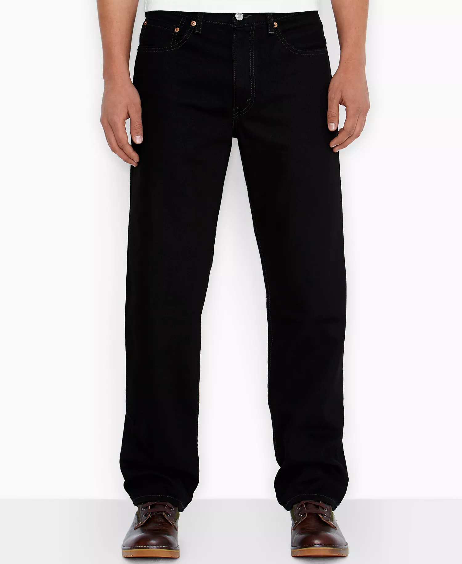 Levi’s Men’s 550 Relaxed Fit Jeans - Black - 29 - 29
